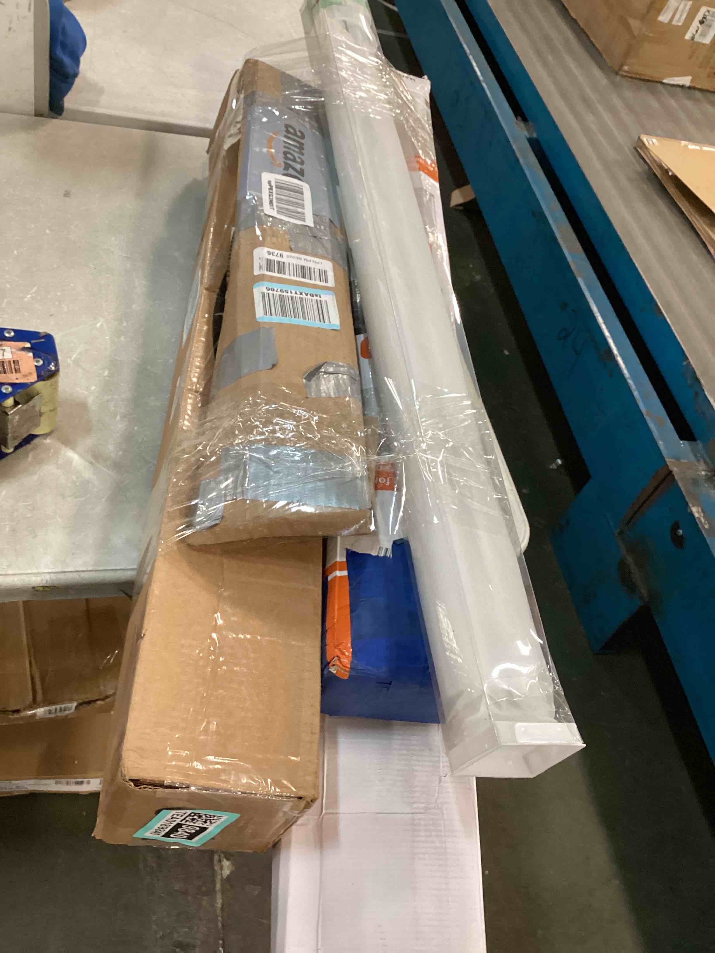 Assortment of Miscellaneous products (May Include cordless shade, curtain rods, retractable baby gate, Led universal linear lamp and more or other use)