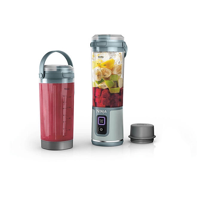Ninja Blast Portable Blender, 2 18oz. vessels and lids, BPA Free and Leakproof