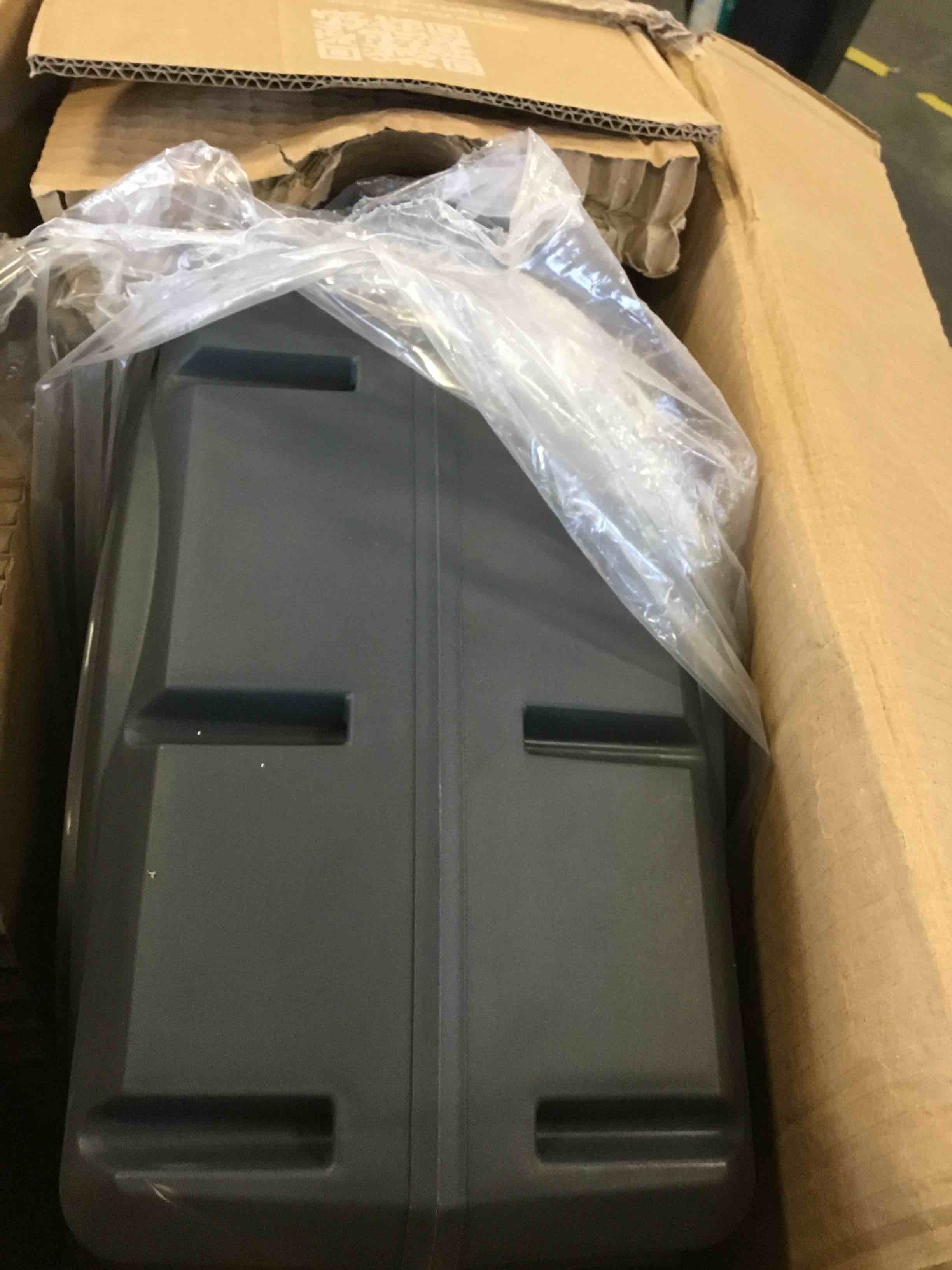 Giraffe Tools AW30 1/2MB Retractable Garden Hose Reel 1/2" x 100 ft PRO Metal Bracket, Heavy Duty, Any Length Lock Hose Reel, 100ft, Dark Grey