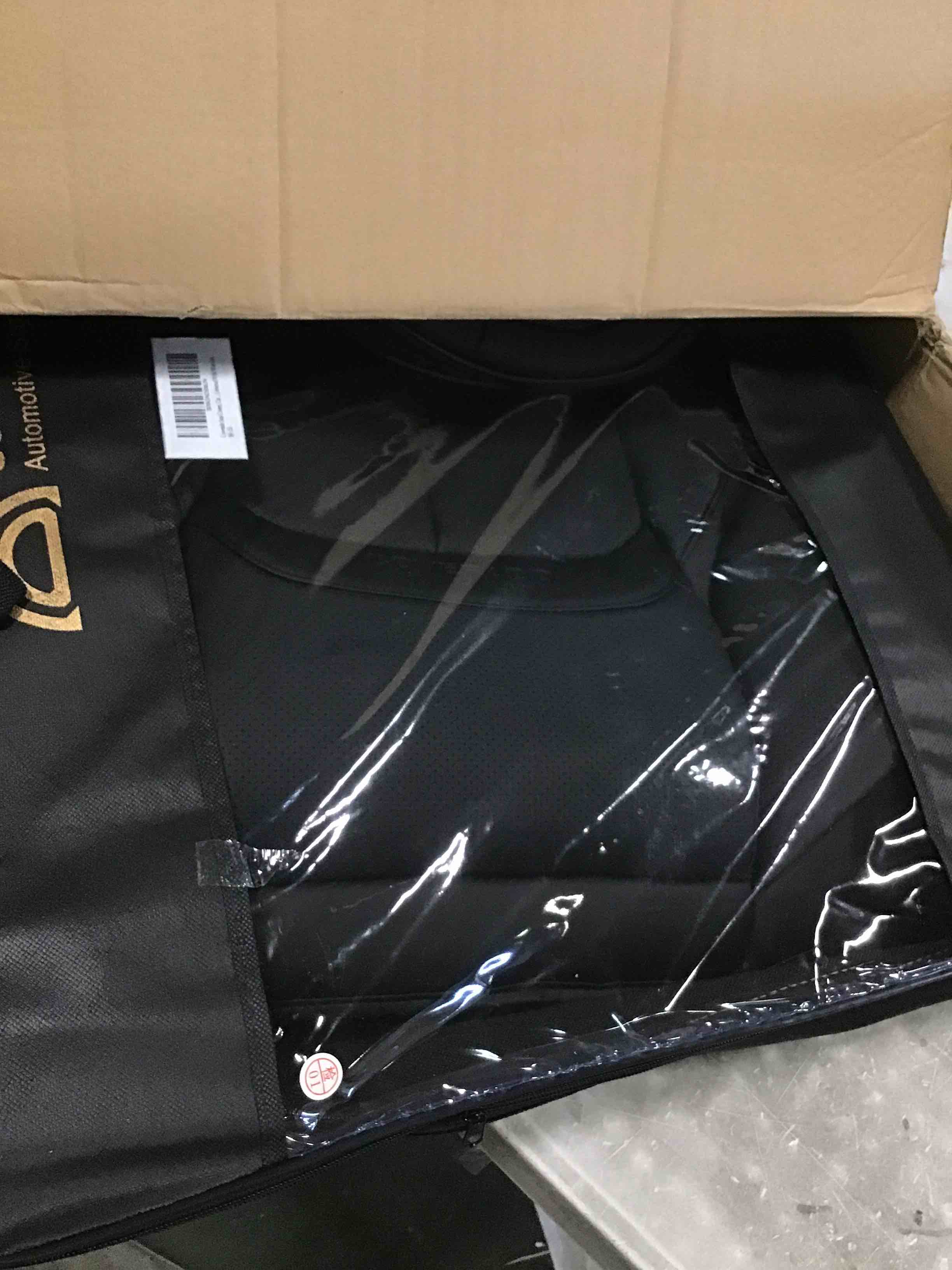 Coverado Car Seat Covers Full Set, Seat Covers for Cars, Black Car Seat Cover, Car Seat Protector Waterproof, Nappa Leather Car Seat Cushion, Car Seat Covers Front Seats and Back Fit for Most Cars