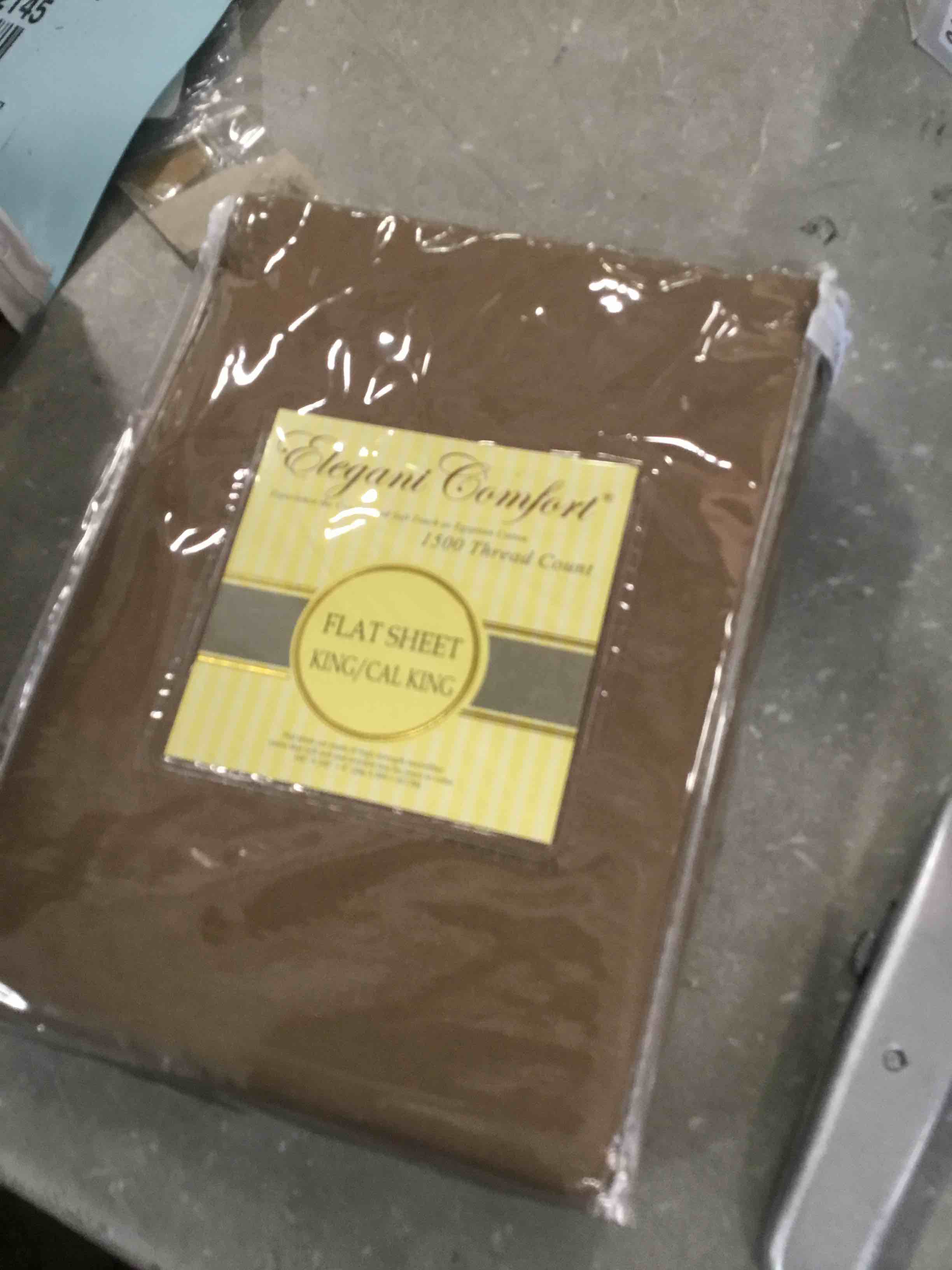 Elegant Comfort 1Pack Luxury Flat Sheet Premium Hotel Quality Wrinkle