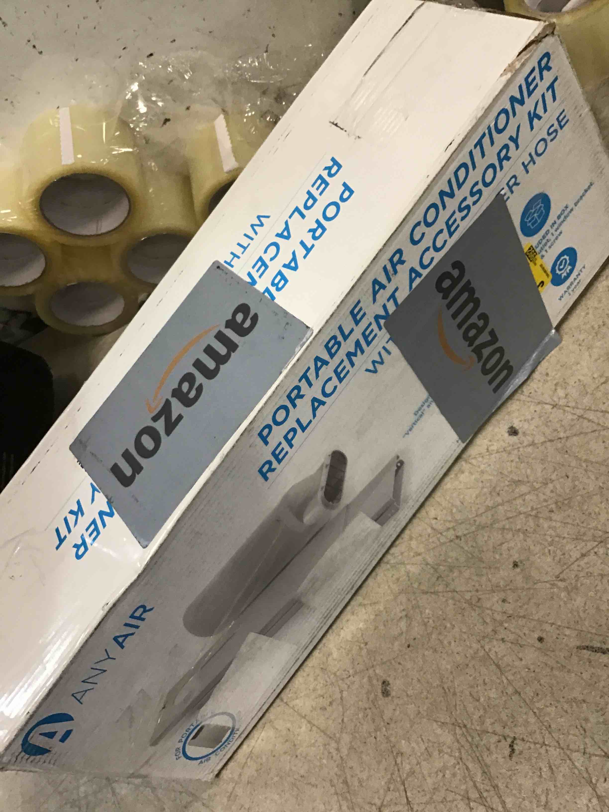 Any Air Portable Air Conditioner Window Kit with 5 inch Diameter