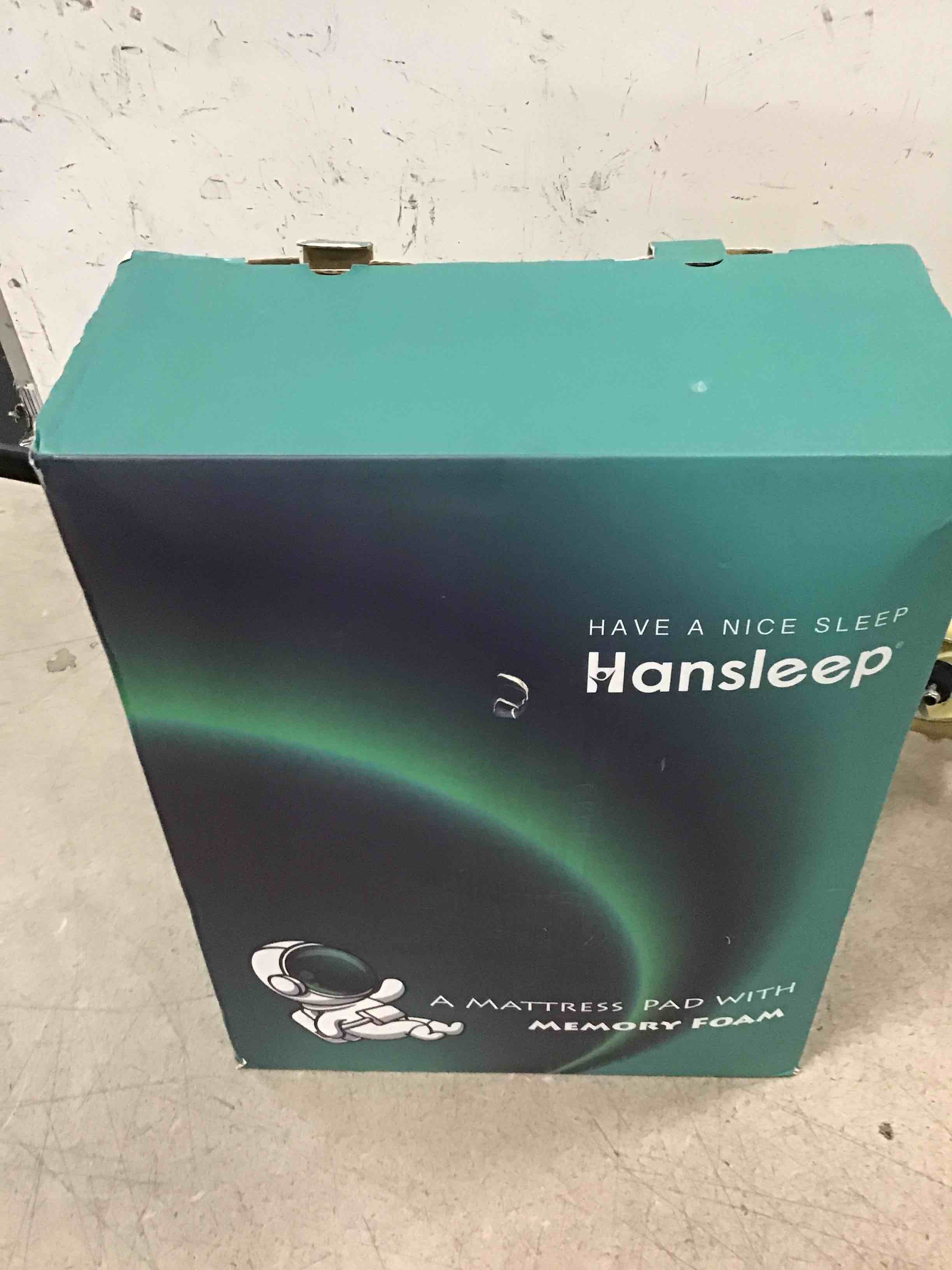 Hansleep Memory Foam Mattress Topper Full, Gel Mattress Topper Full