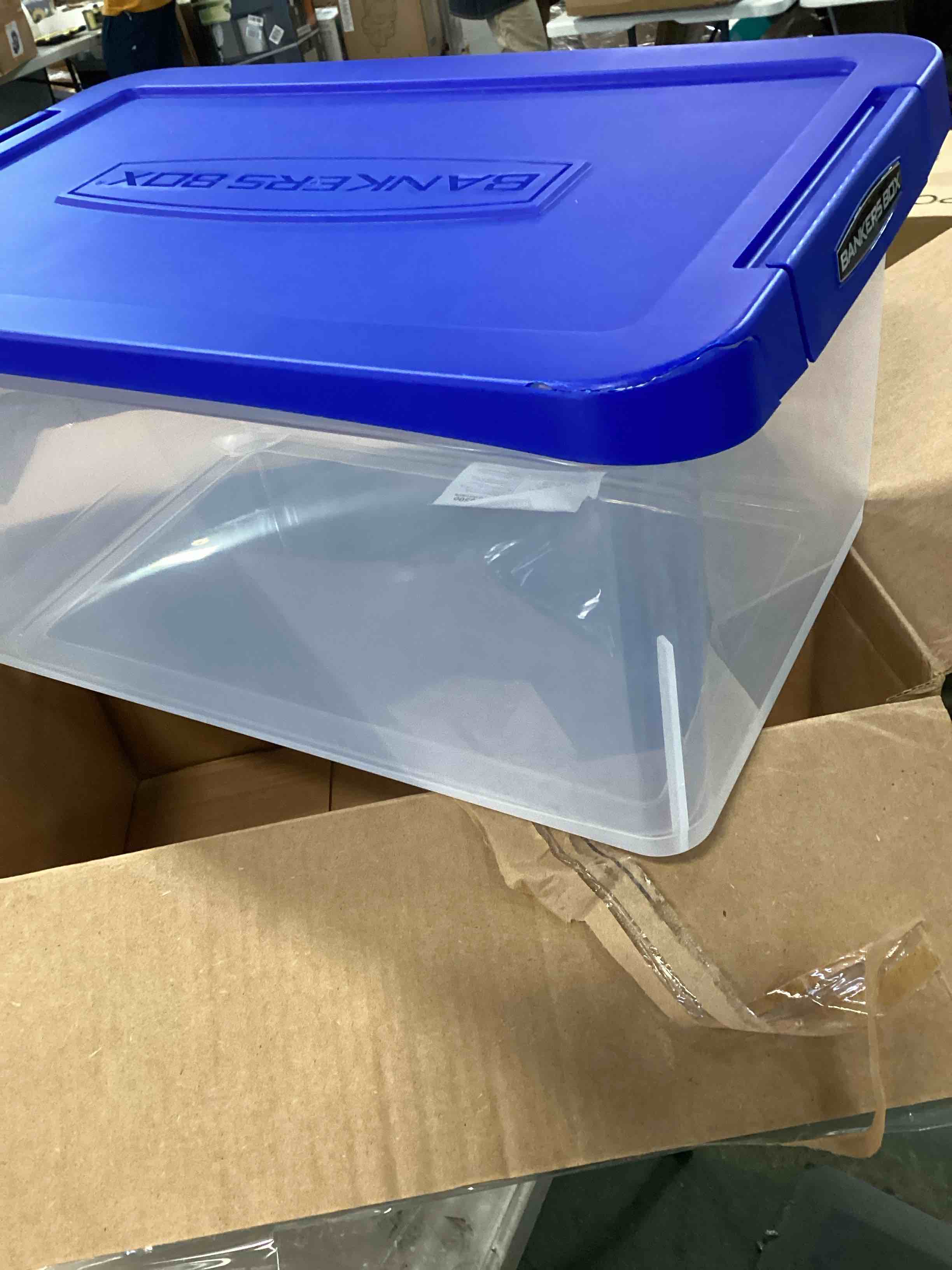 Bankers Box Heavy Duty 20" Plastic Letter File Box