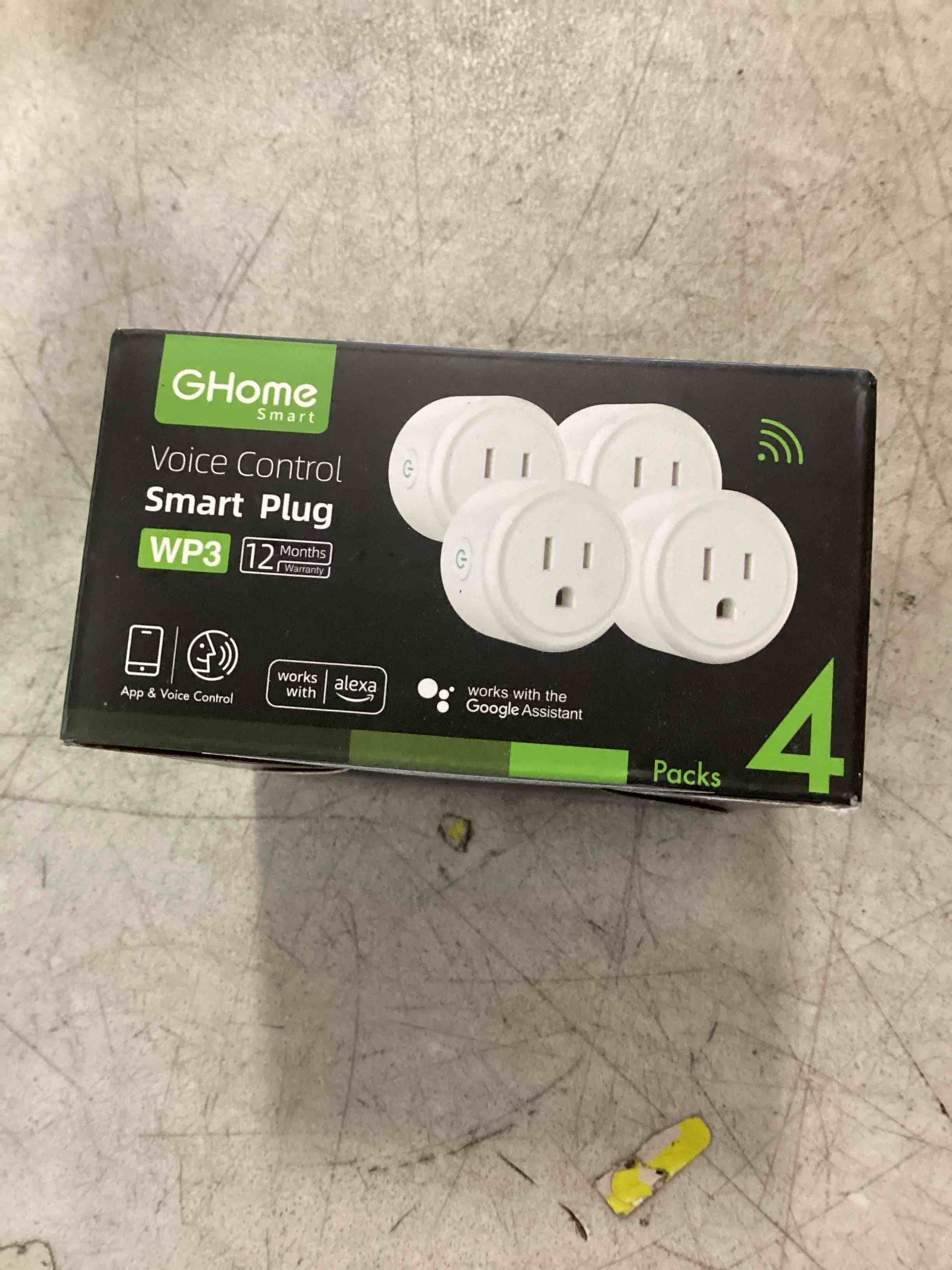 GHome Smart Mini Smart Plug, 2.4G WiFi Outlet Socket Compatible with