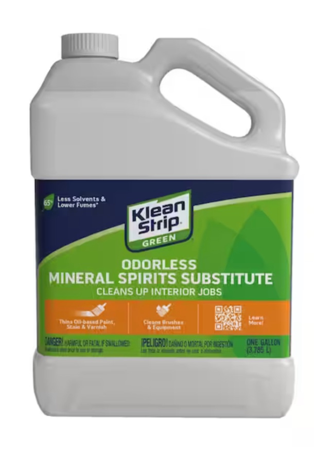 (Opened) KLEAN-STRIP Green Odorless Mineral Spirits Substitute 1 gal