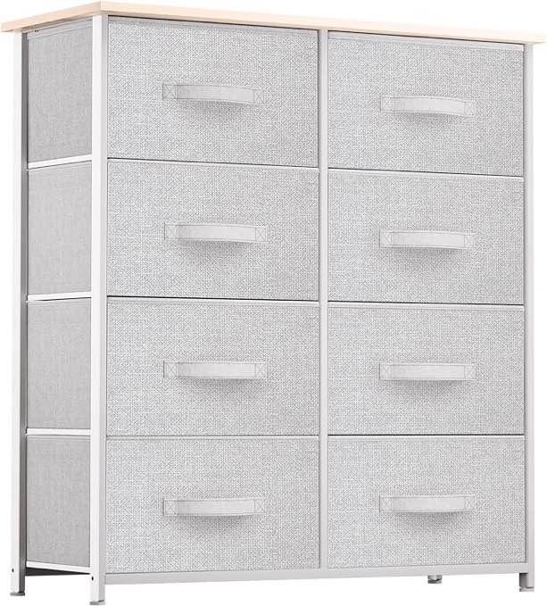 Drawers Dresser - Fabric Storage Tower, Organizer Unit 