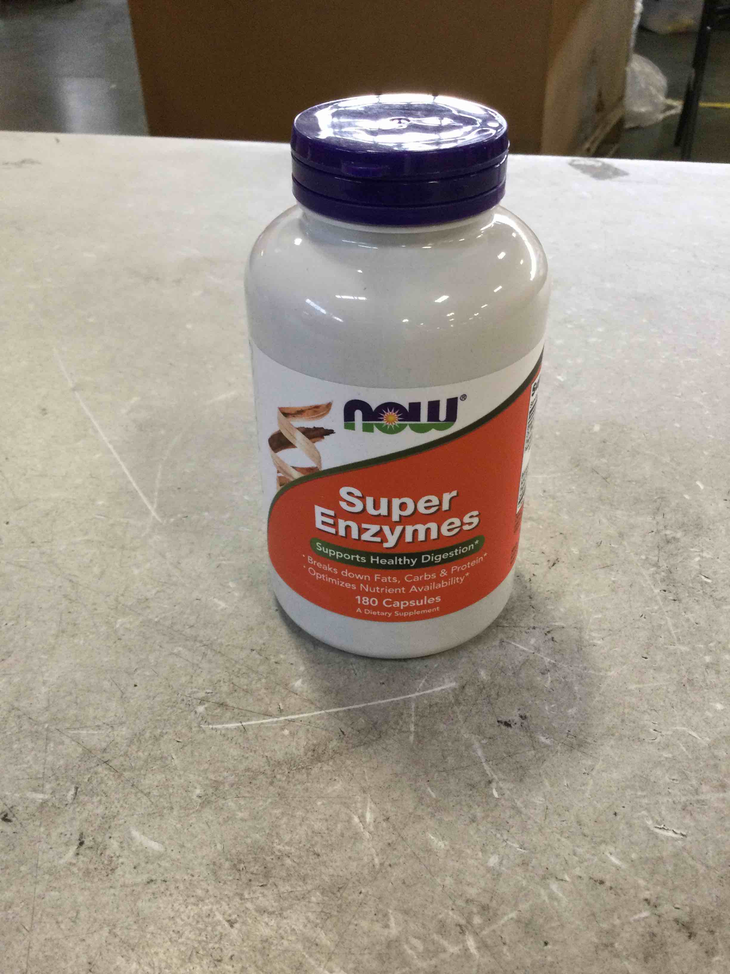 (BBD11/25) NOW Foods Supplements, Super Enzymes, Formulated with