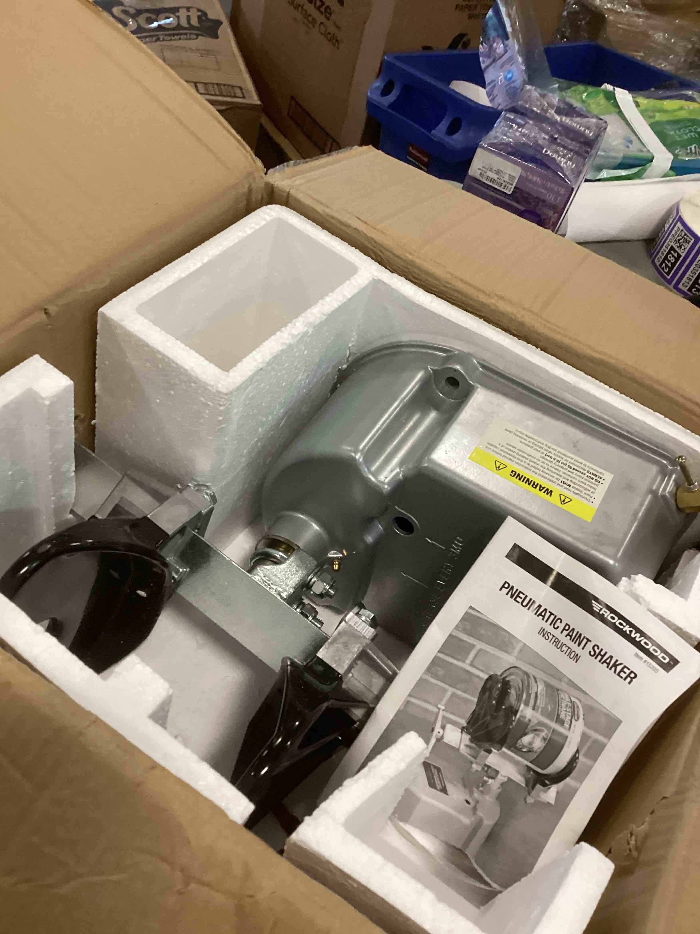 Rockwood Pneumatic Paint Shaker Air Operated Paint Shaker Tools