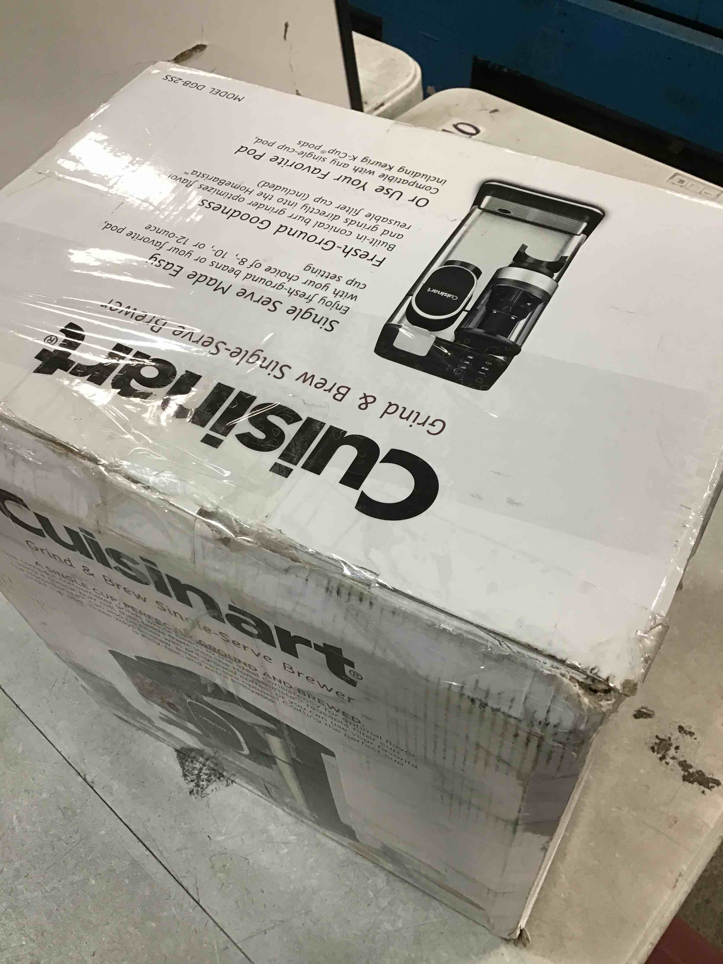 Cuisinart Single Serve Coffee Maker + Coffee Grinder, 48Ounce