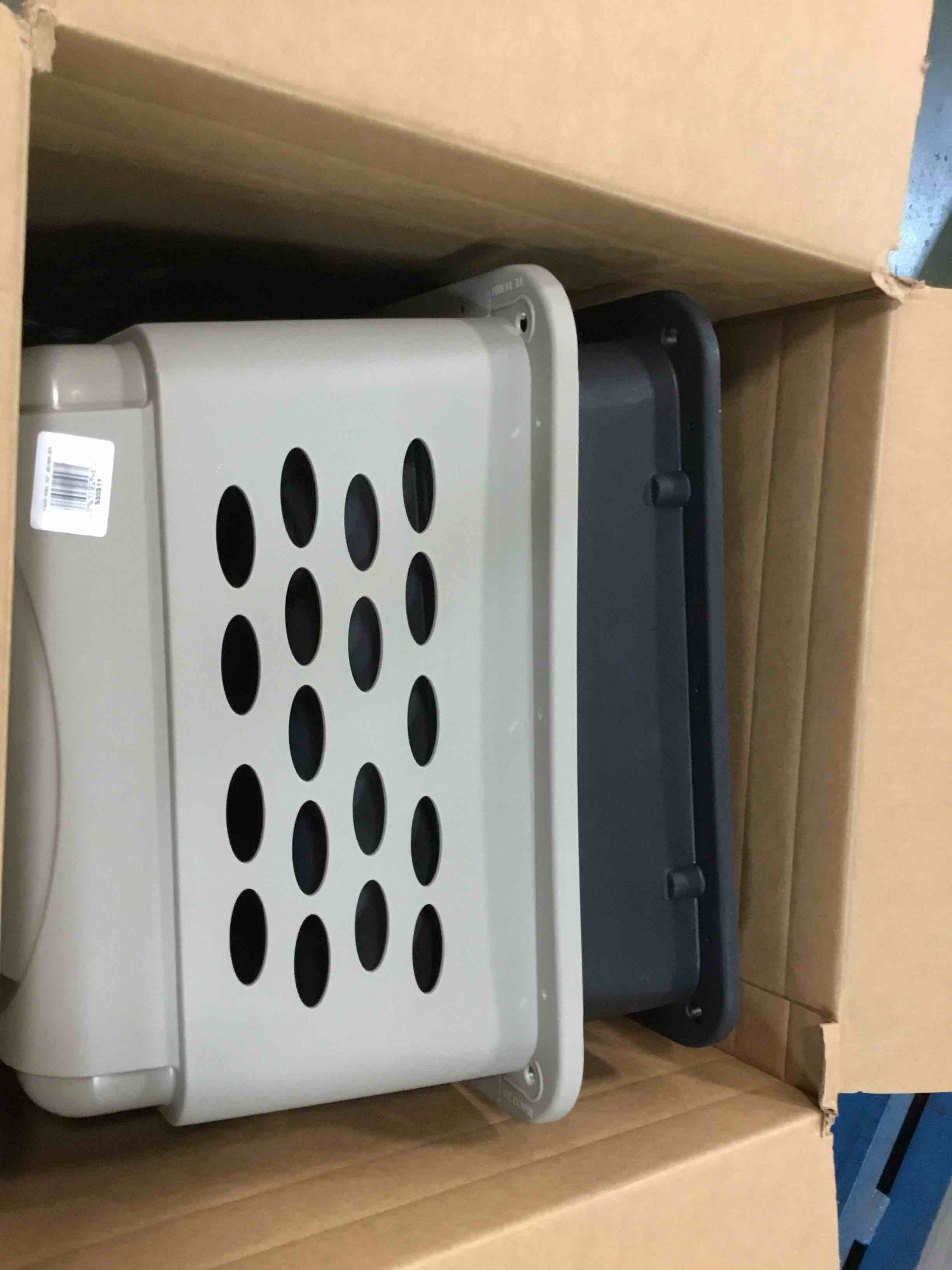 Petmate Vari Dog Kennel 32", Taupe & Black, Portable Dog Crate for Pets 3050lbs, Made in USA