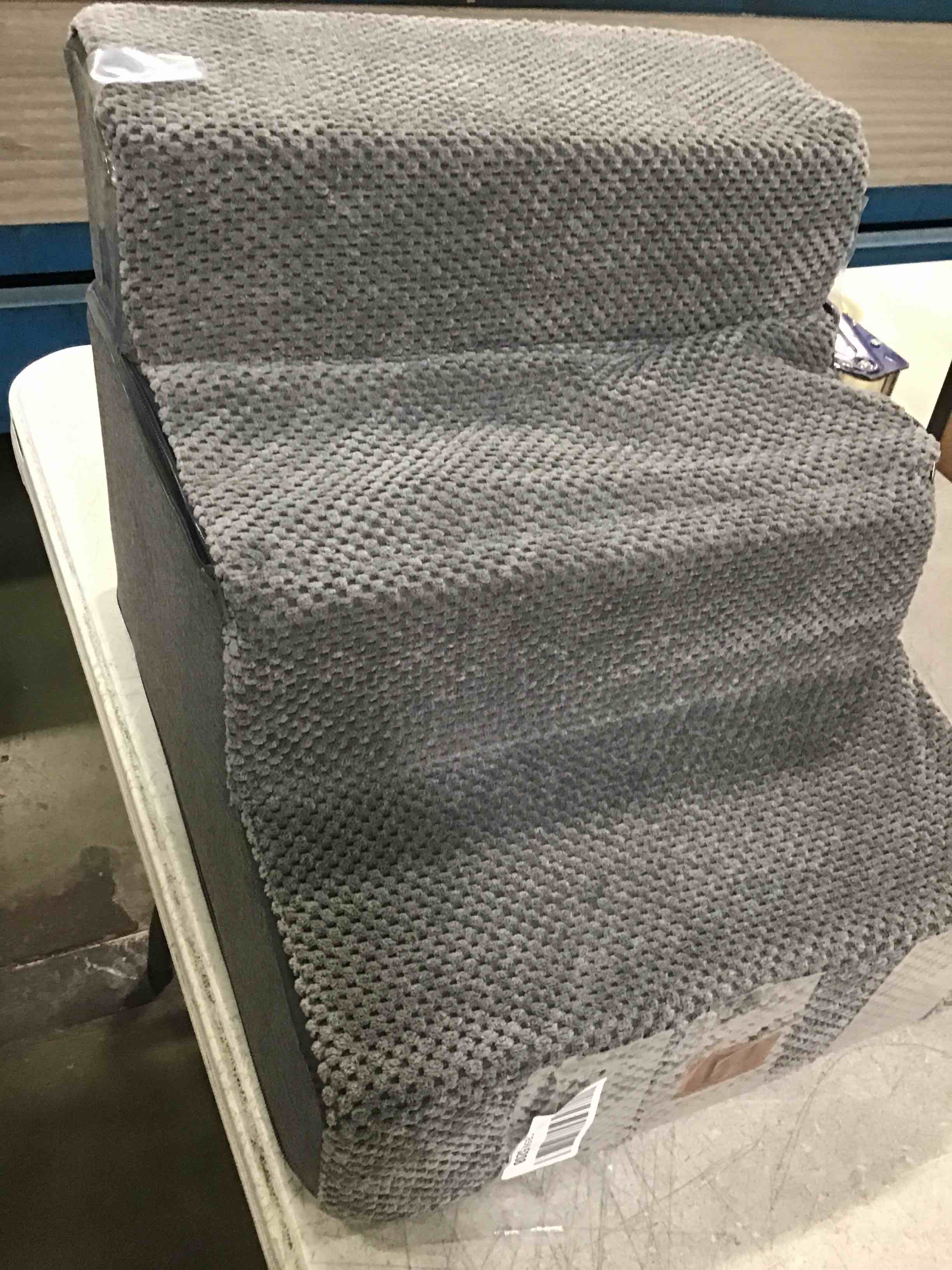 Dog Steps for Small Dog, 3Step Dog Stairs for High Beds and Couch, Non