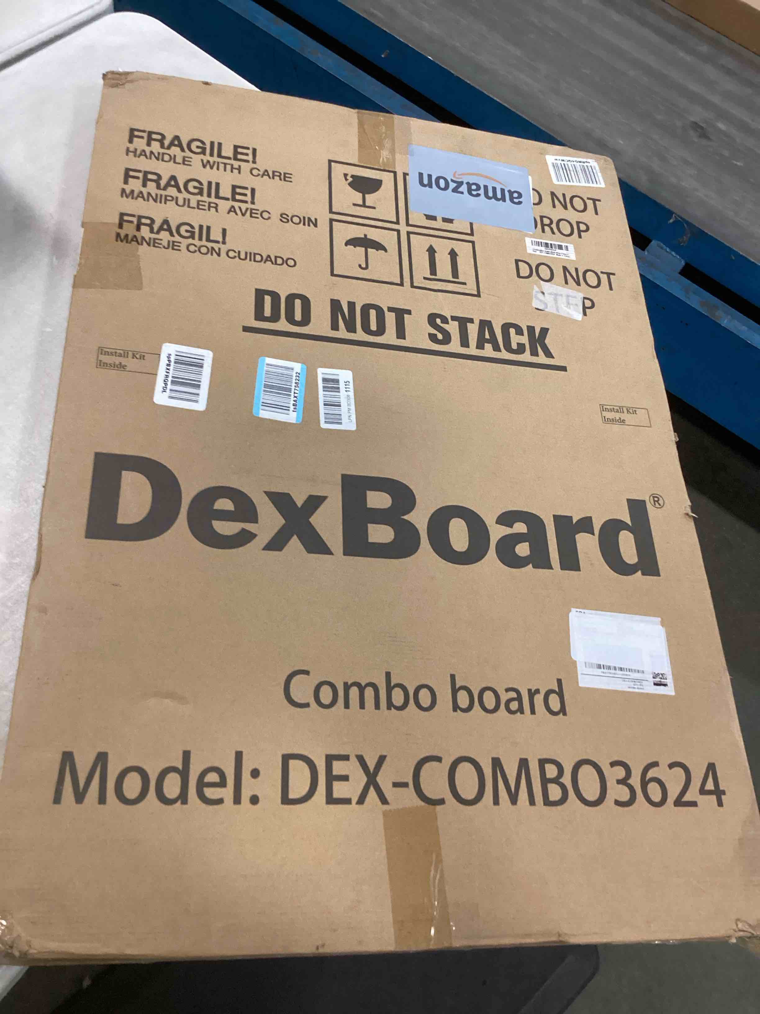 36 x 24 Inch Cork/Dry Erase Combo Board, Presentation