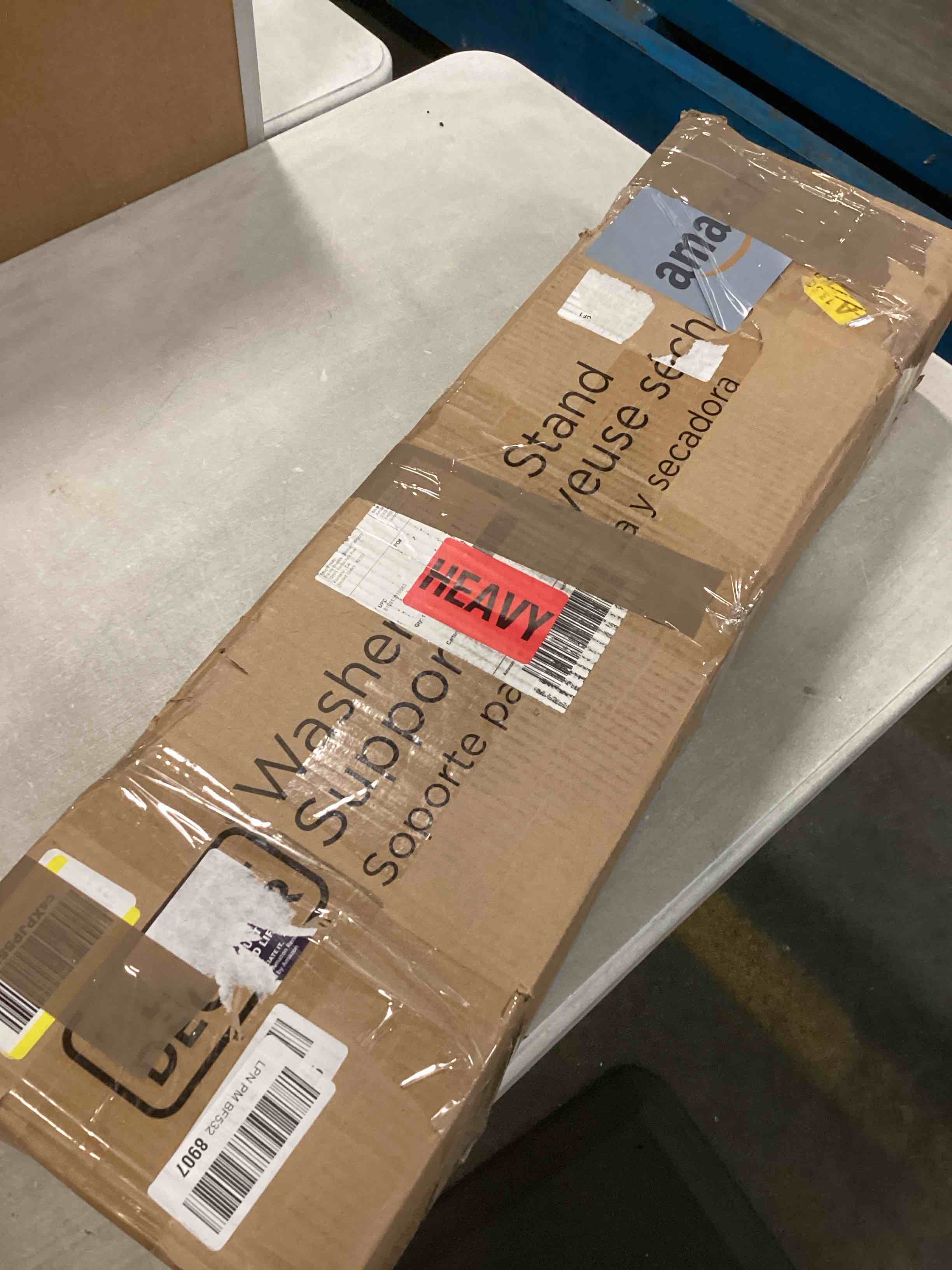 BLACK+DECKER BWDS Washer Dryer Stacking Rack Stand, White