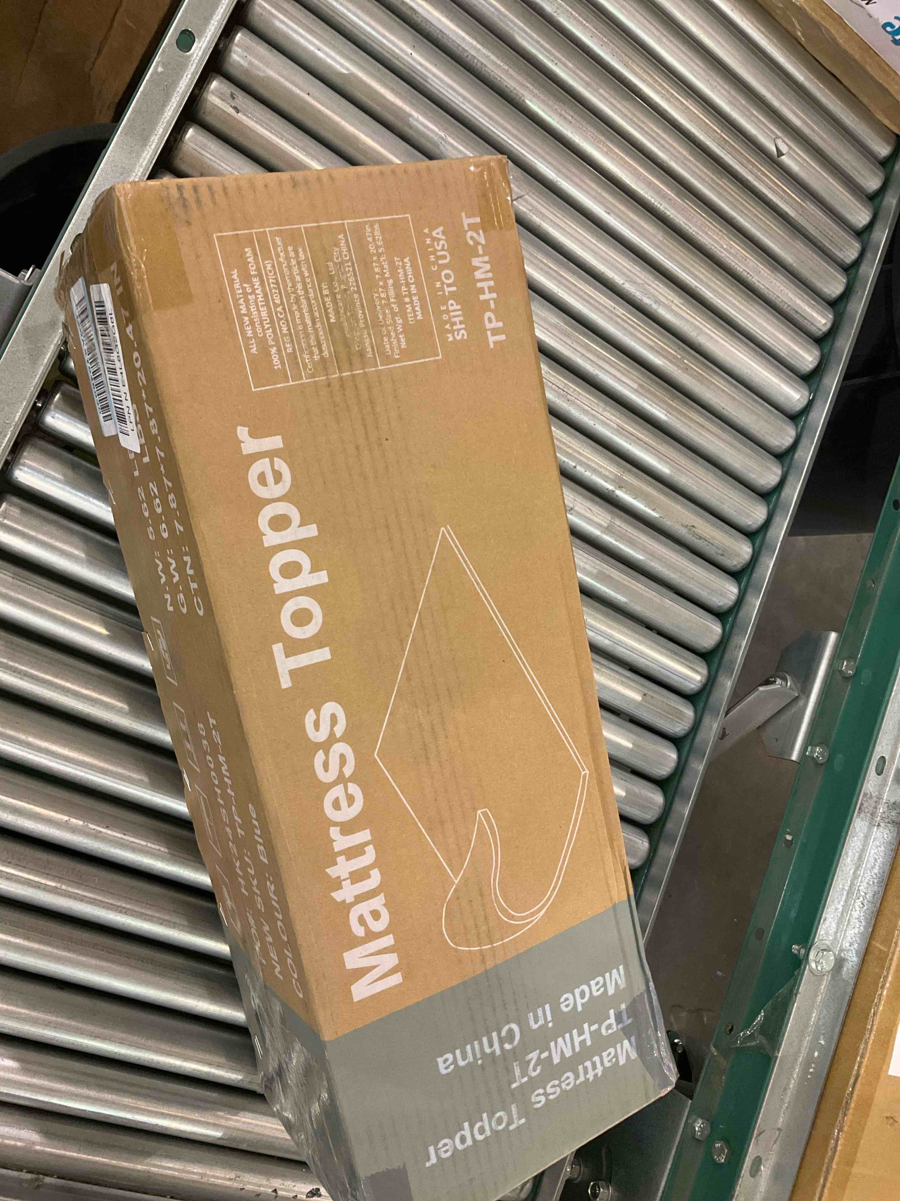 Mattress Topper, Twin Size Cooling Gel Memory Foam Bed Toppers, 2 Inch