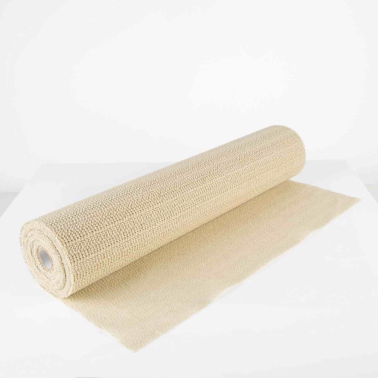 Simplify Non-Adhesive Smooth Top Grip Liner | Shelf | Countertops | Drawers | Cabinets | Cut to Fit | Non-Slip | 40 Square Feet | Taupe | 