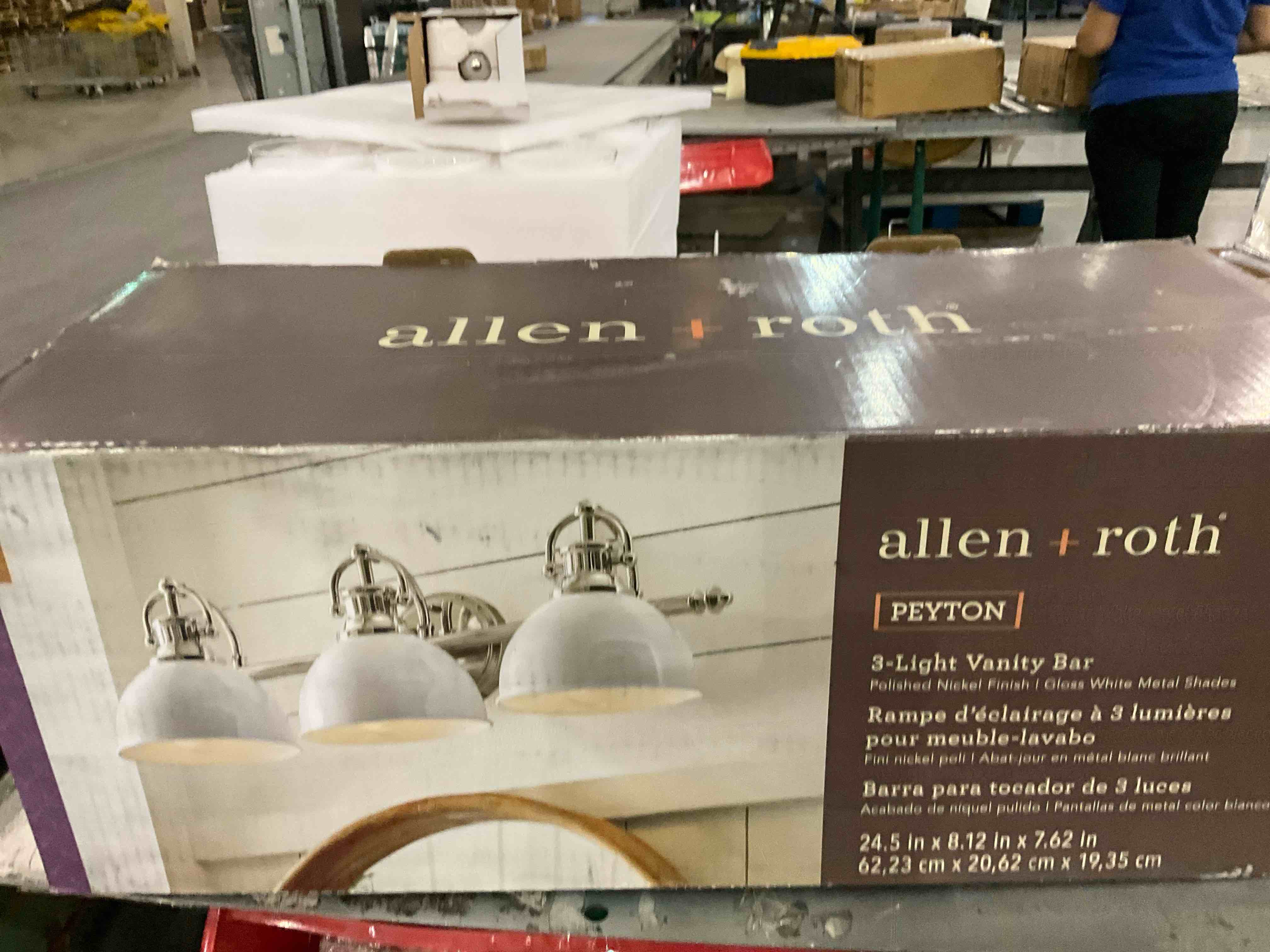 allen+roth 3 light vanity bar