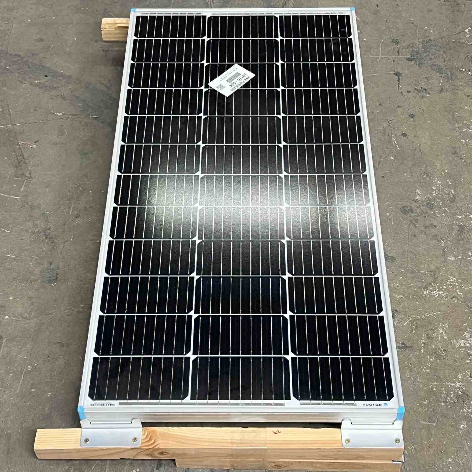 RENOGY SOLAR Panel 42" x 21" RNG-100D-SS (Pre-Owned, AS-IS)