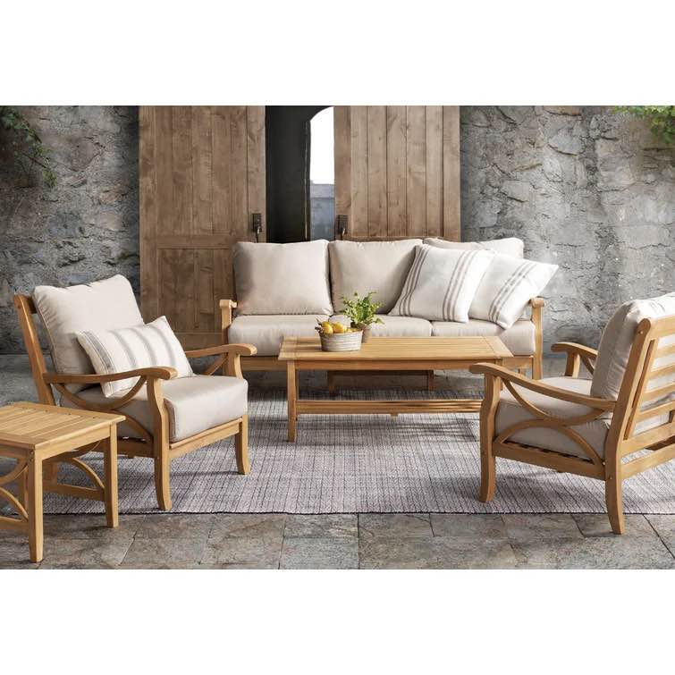 Brunswick 5 Piece Teak Sofa Seating