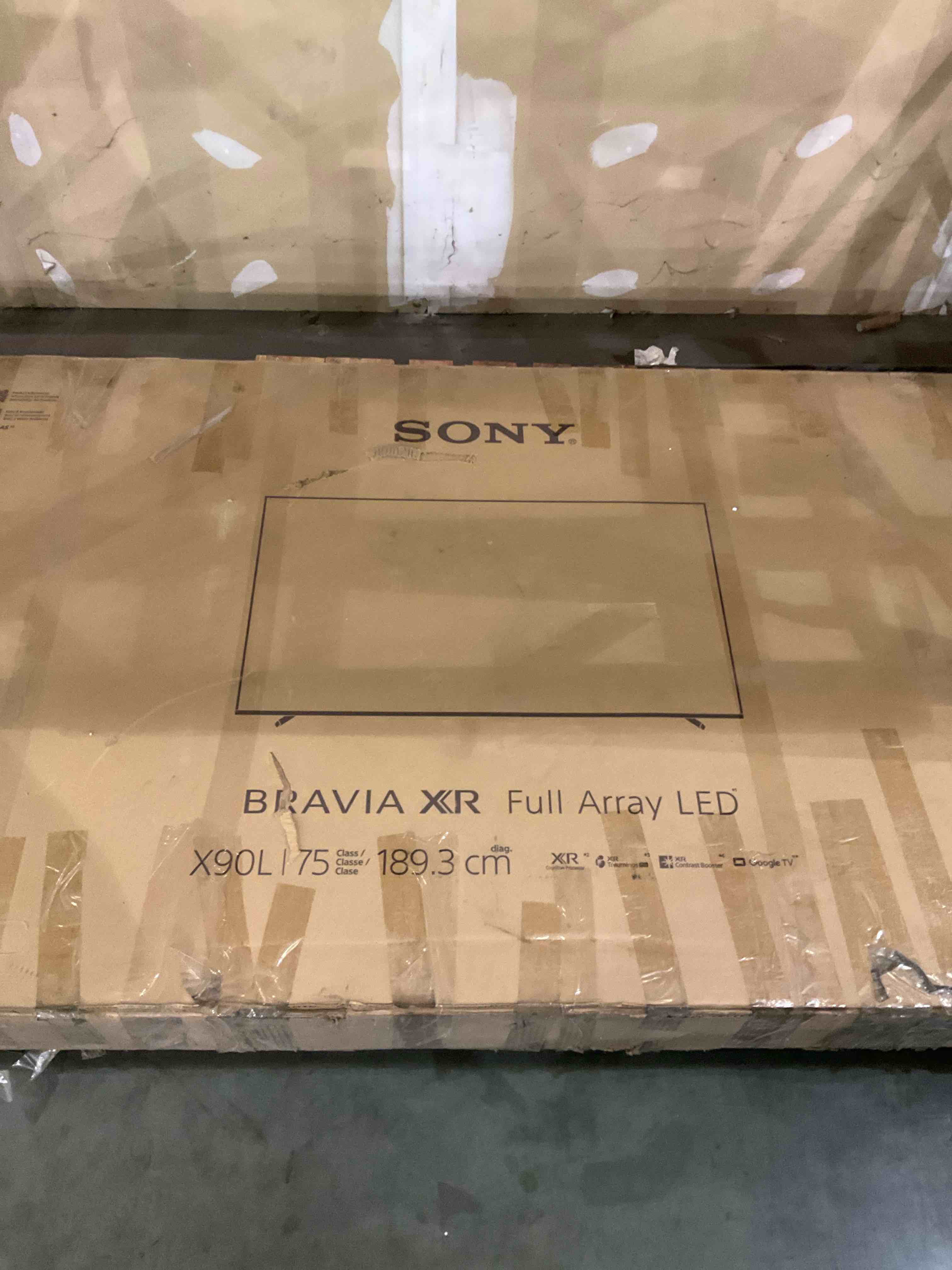 Sony 65 Inch 4K Ultra HD TV X90L Series: BRAVIA XR Full Array LED Smart Google TV with Dolby Vision HDR and Exclusive Features for The Playstation® 5 XR65X90L- Latest Model,Black