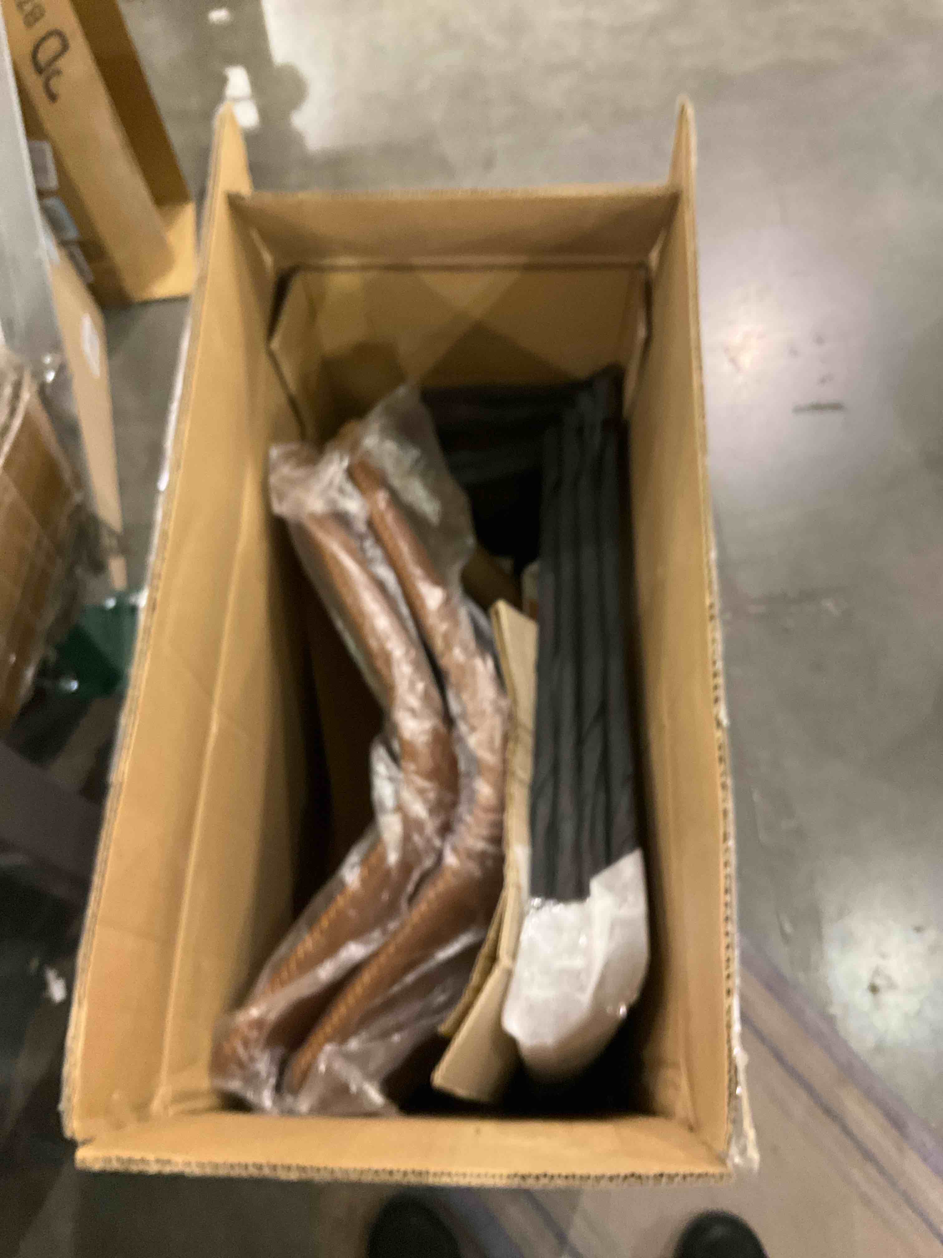 JHK 26 inch Counter Height Bar Stools Set of 4, Modern Faux Leather High barstools with Back and Metal Leg, Bar Chairs for Kitchen lsland, Brown