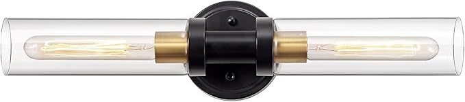 Bathroom sconces wall light brass E26T10 bulbs