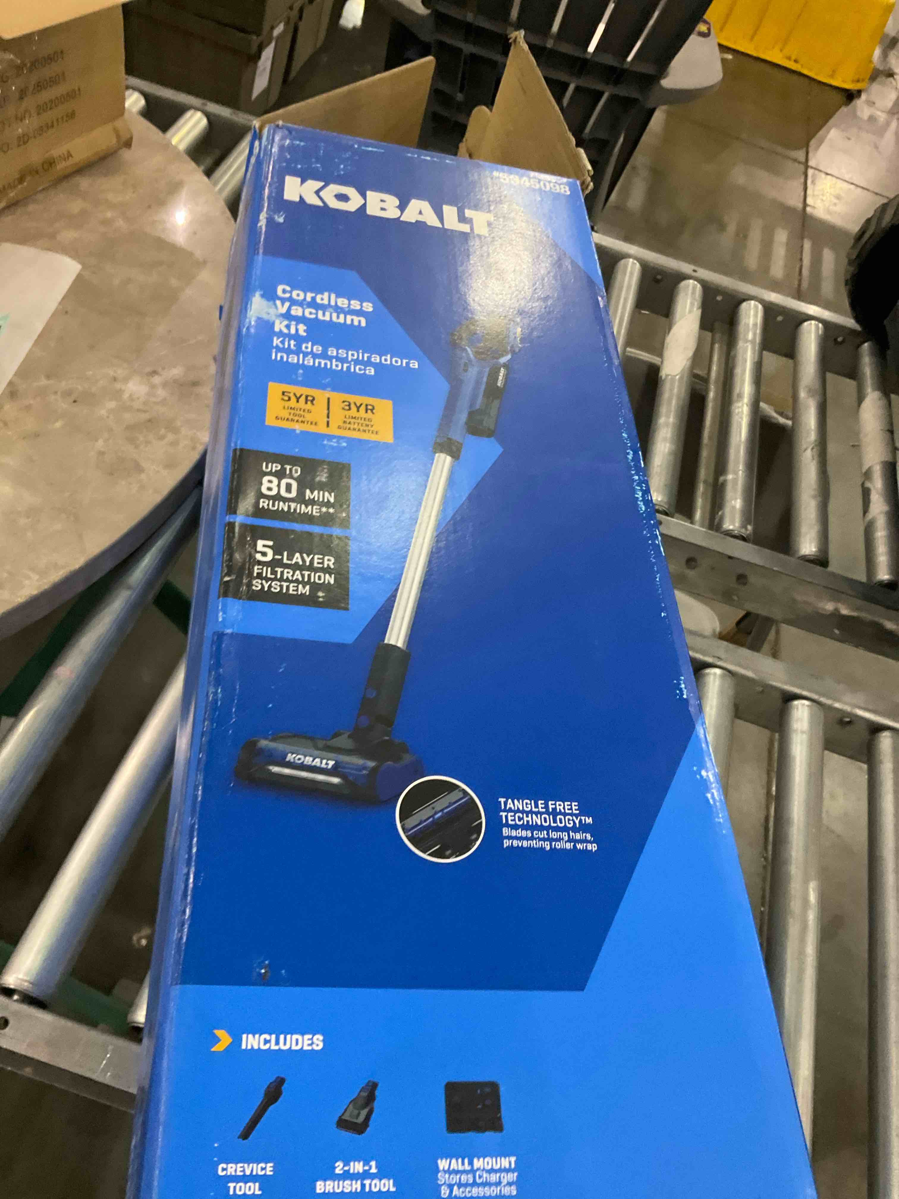 Kobalt cordless vacuum kit 24 v max