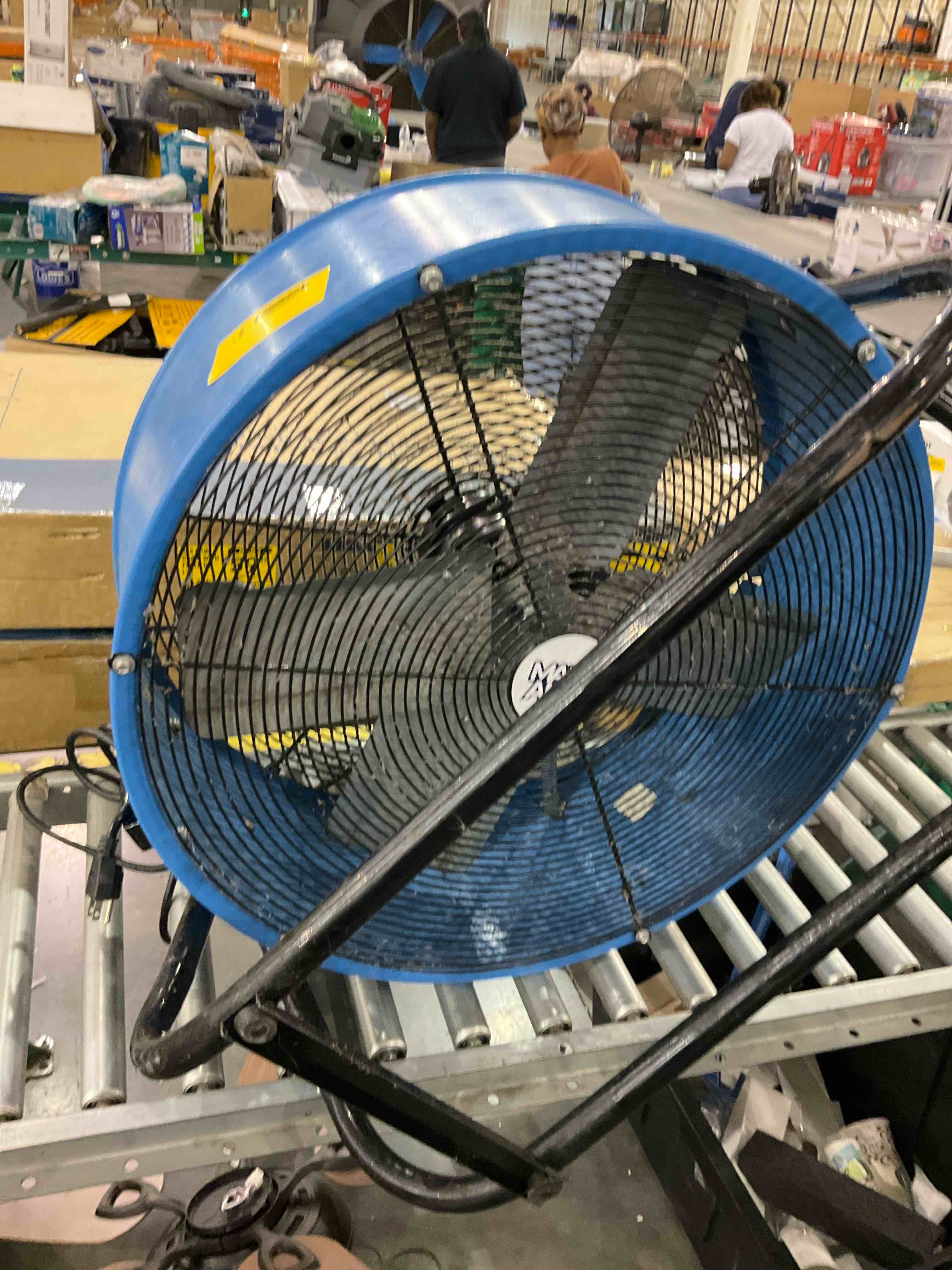 Maxx Air | Industrial Grade Air Circulator for Garage, Shop, Patio, Barn Use | 24-Inch High Velocity Drum Fan, Two-Speed