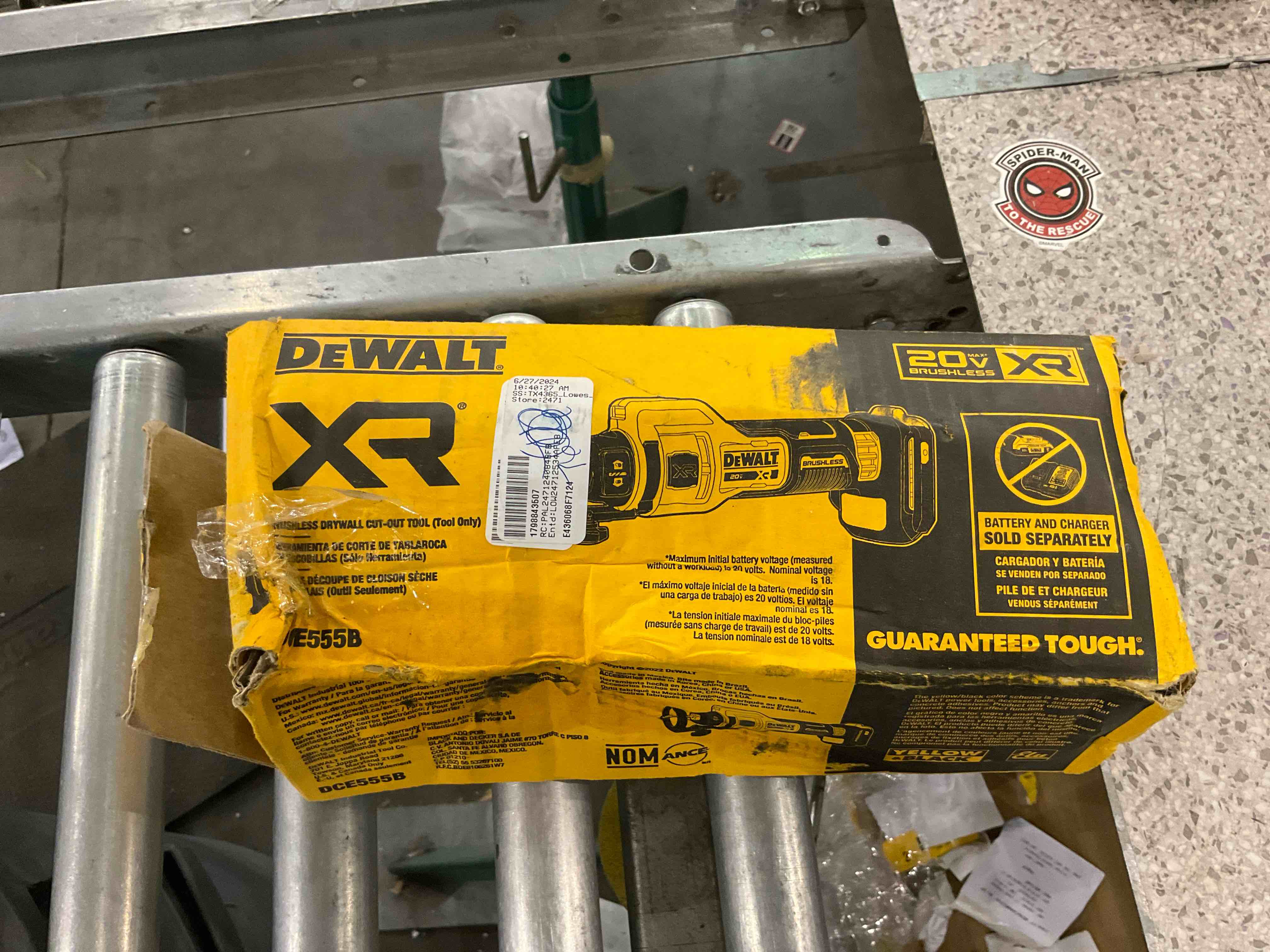 DEWALT 20V MAX* XR Brushless Drywall Cut-Out Tool (Tool Only) (DCE555B)
