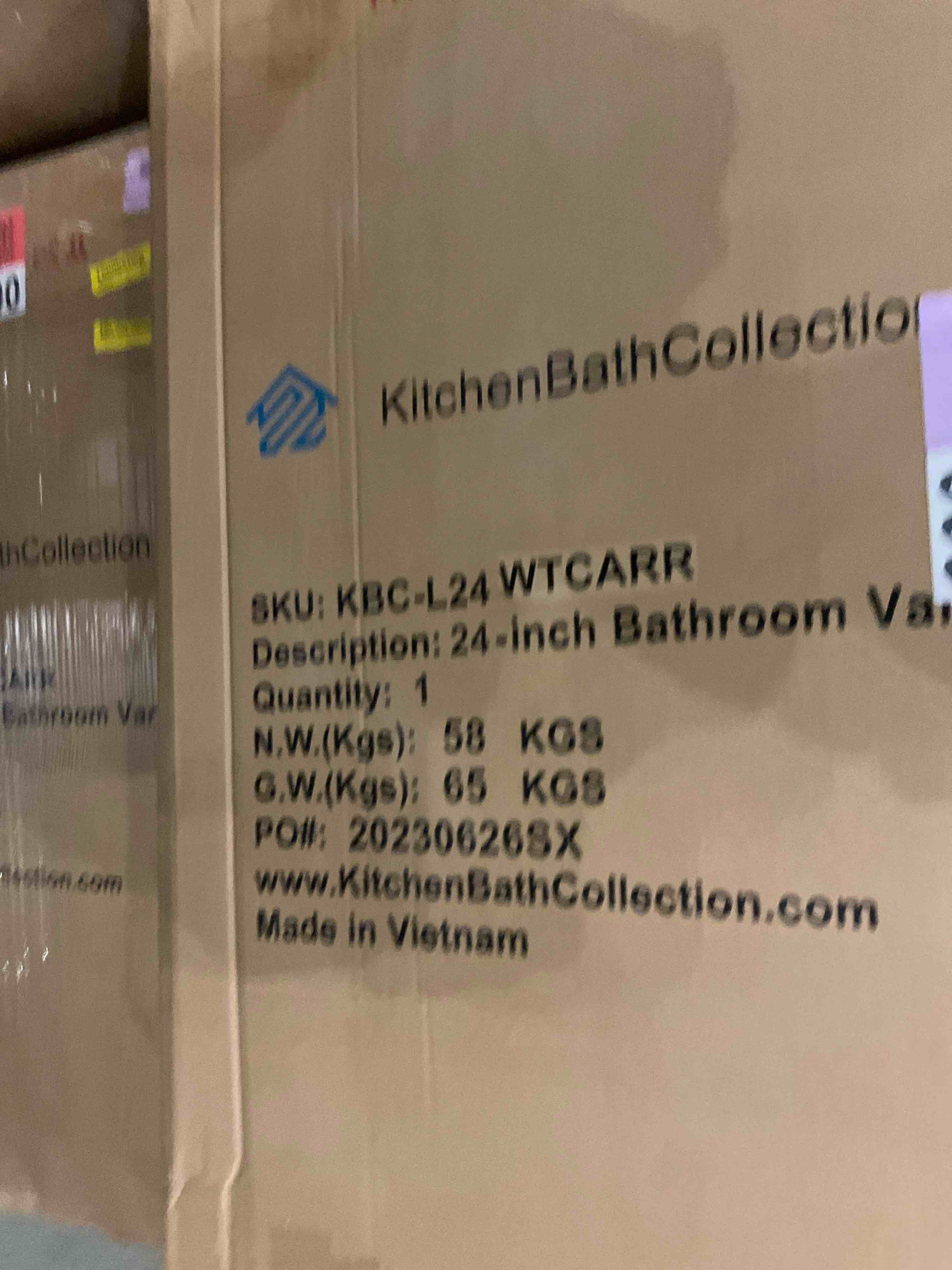 kitchen bath collection vanity 24 inch