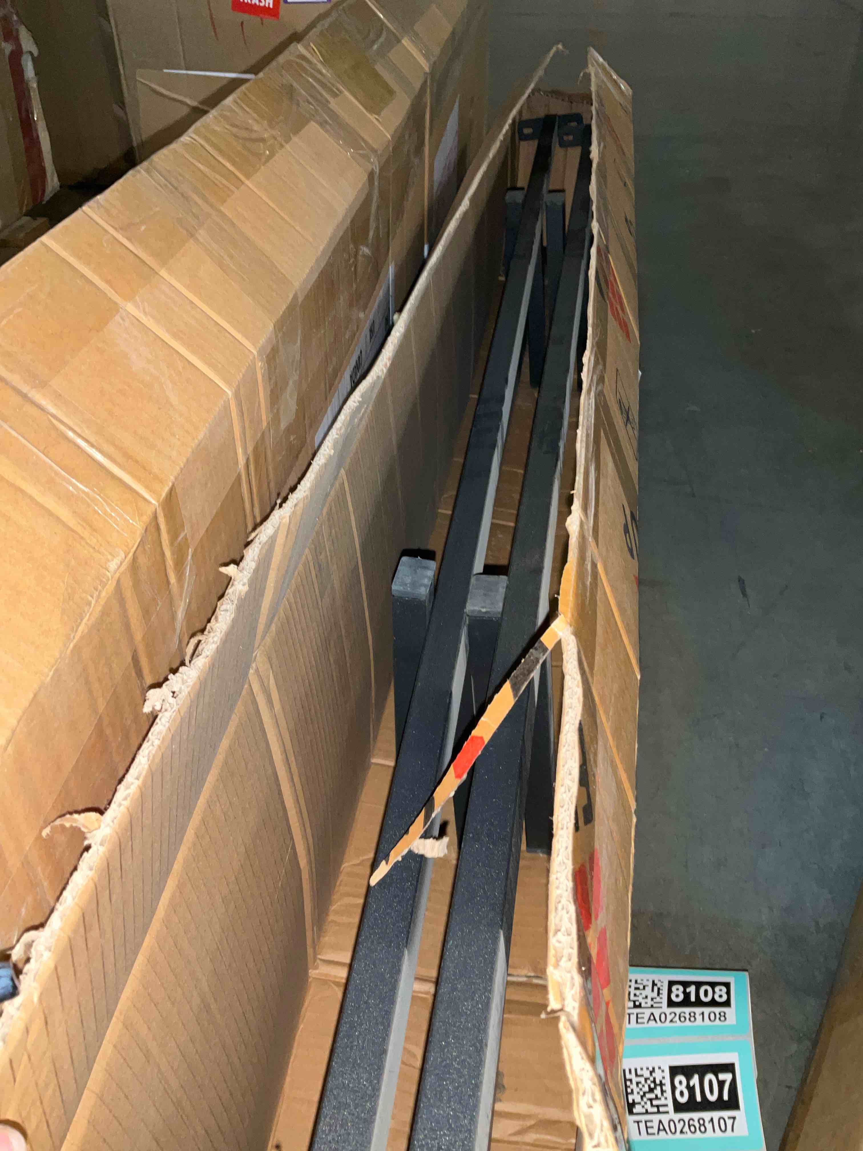 Condition photo showing As Is for eward platform bed