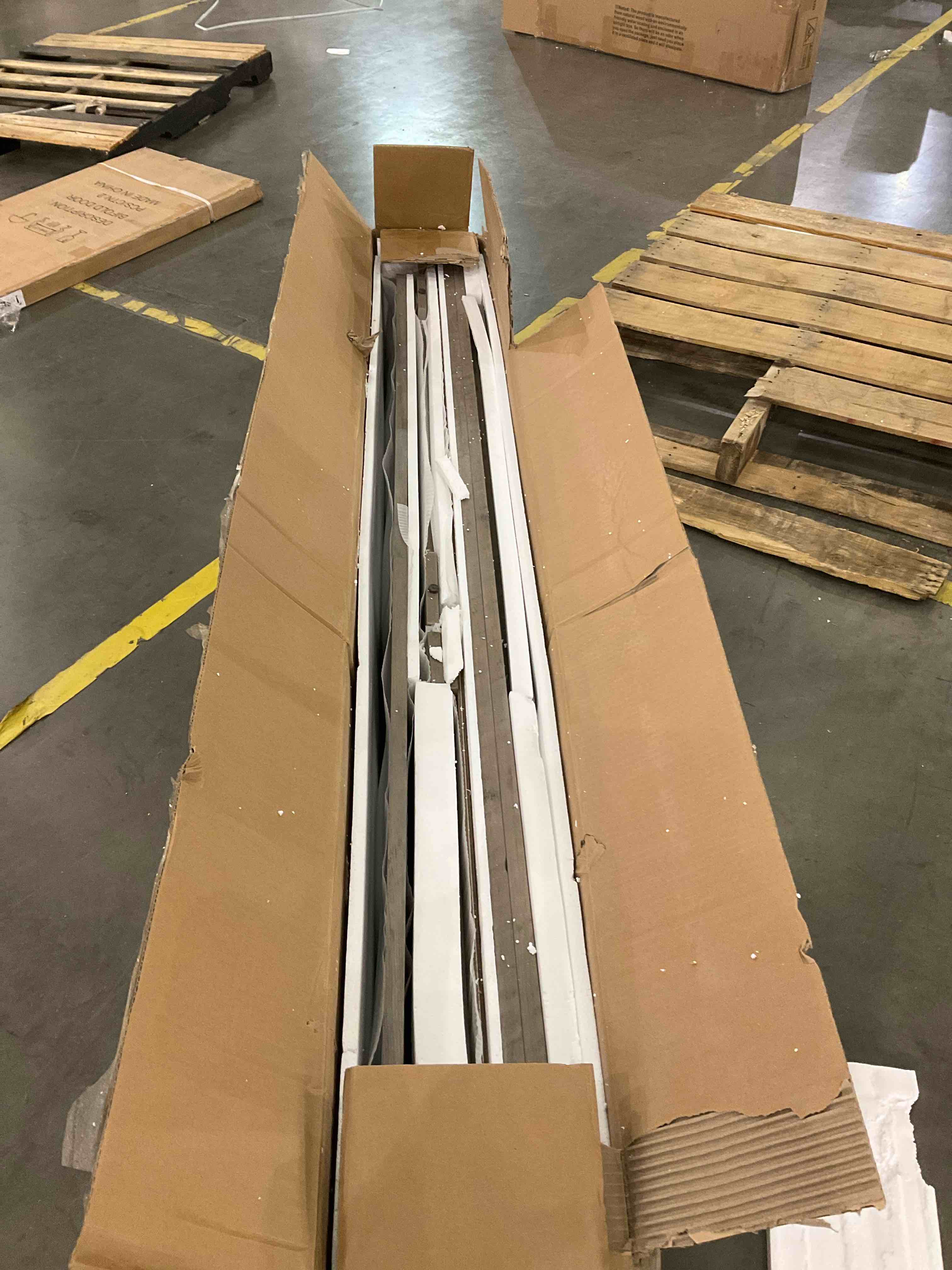 Barn Door Tall Cabinet- Gray Wash