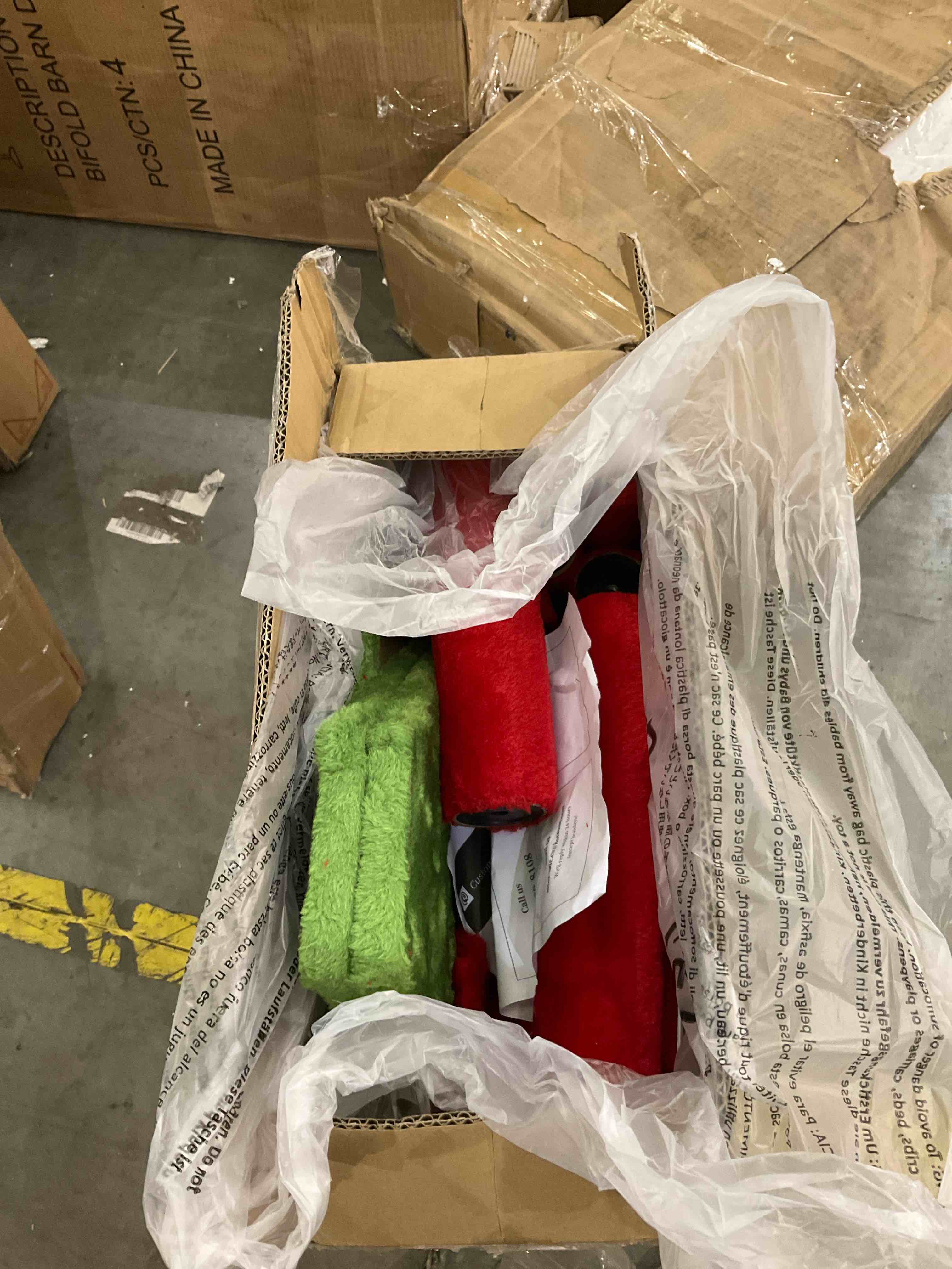 Green Table with Red Legs