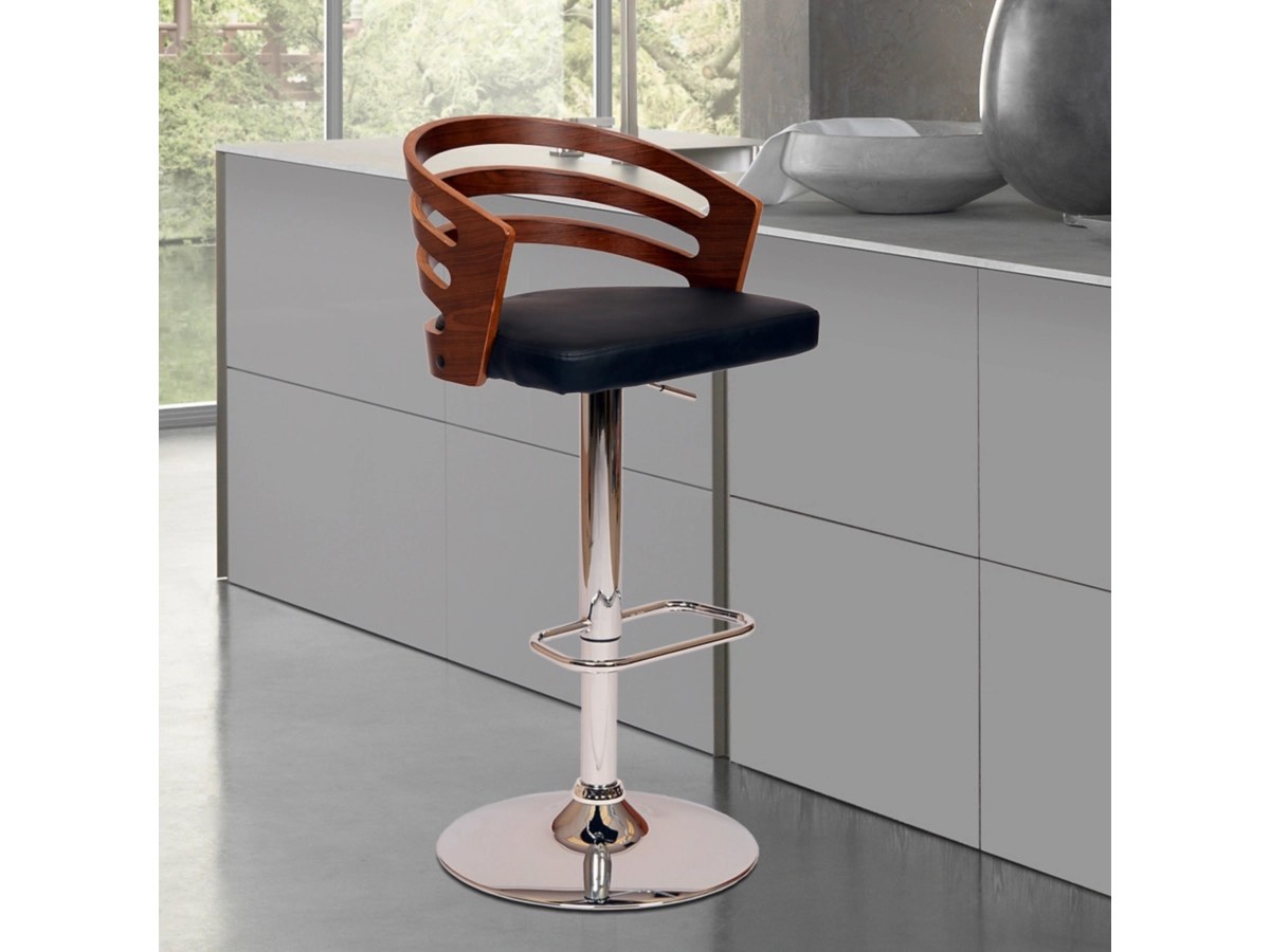 (has damage) Adele Adjustable Height Bar Stool