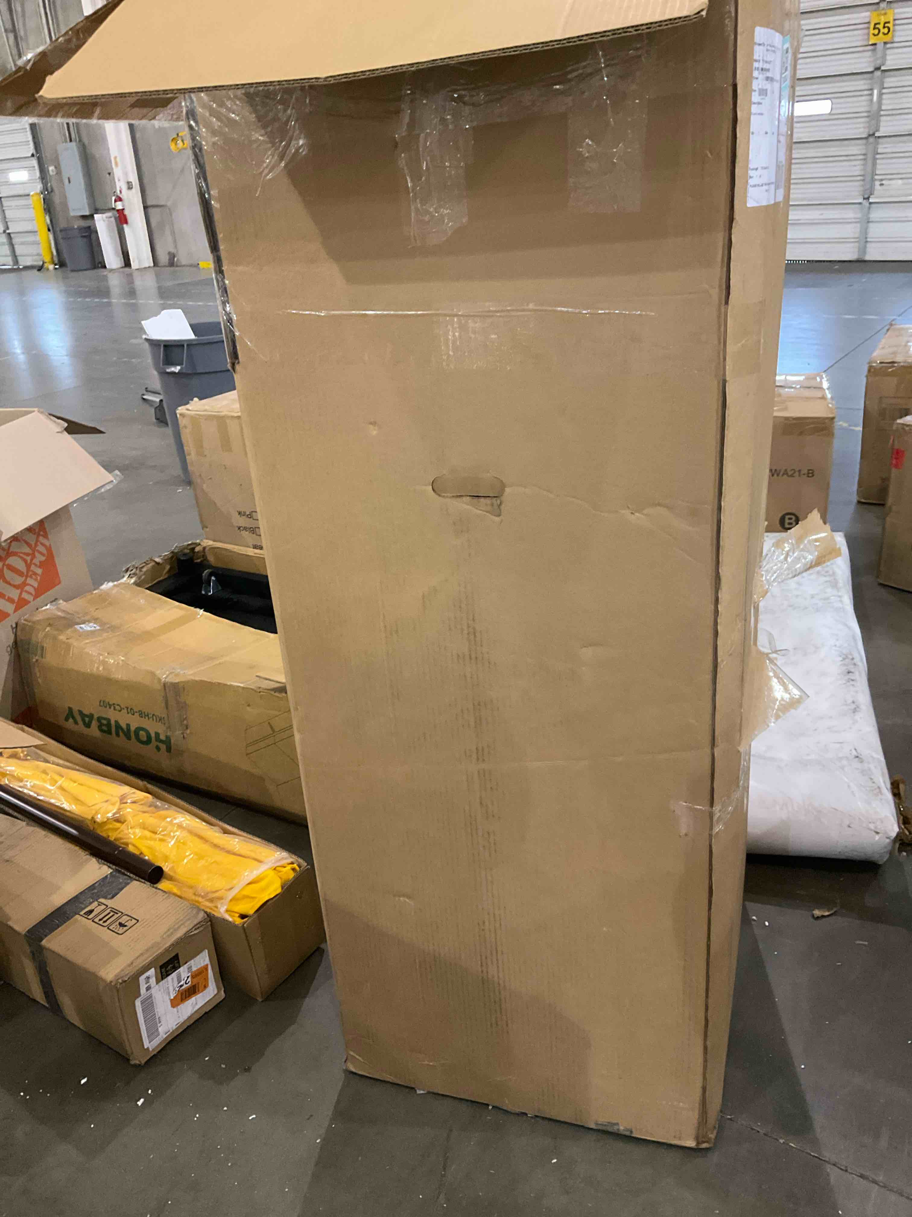 Carton B1: Pull Out Sofa Bed Module & Parts Gray