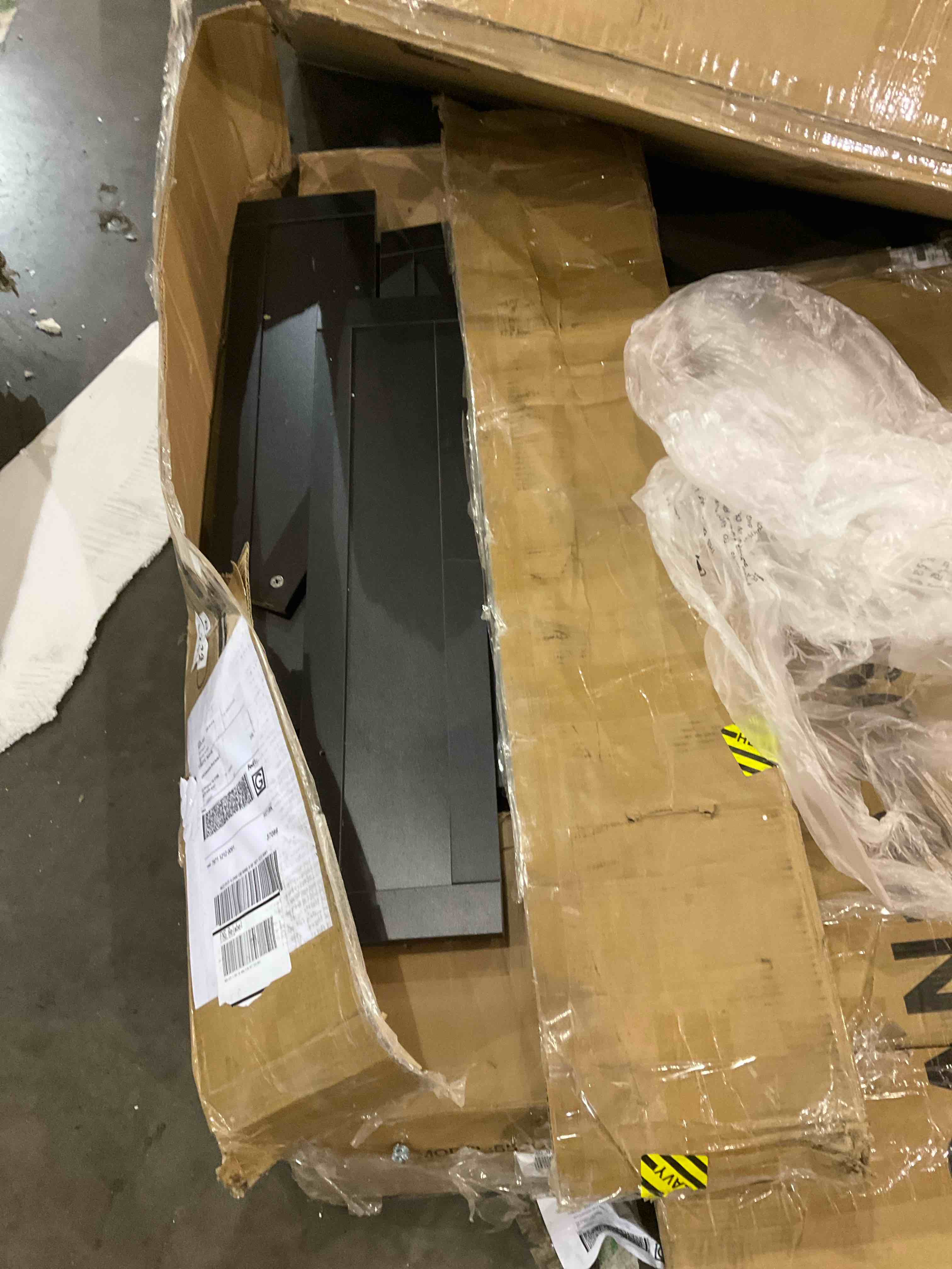 Angiolino 5 - Drawer Dresser with LED Light, 48.4"H Bedroom Tall Dresser