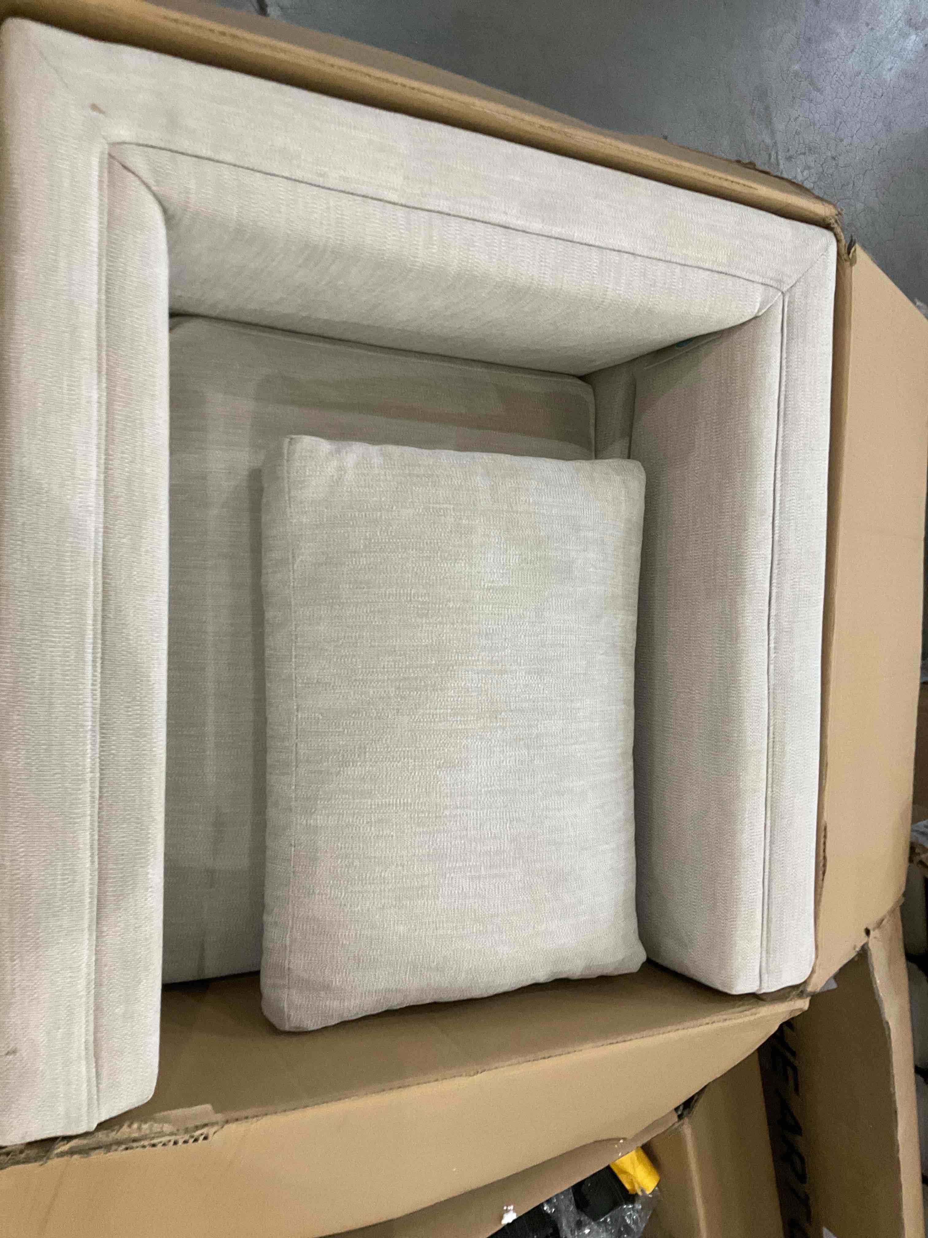 Martha Stewart Osborne 360 Degree Upholstered Swivel Chair