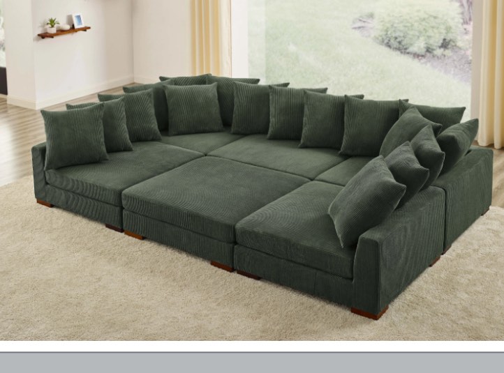 Bonsell 6-piece upholstered sectional