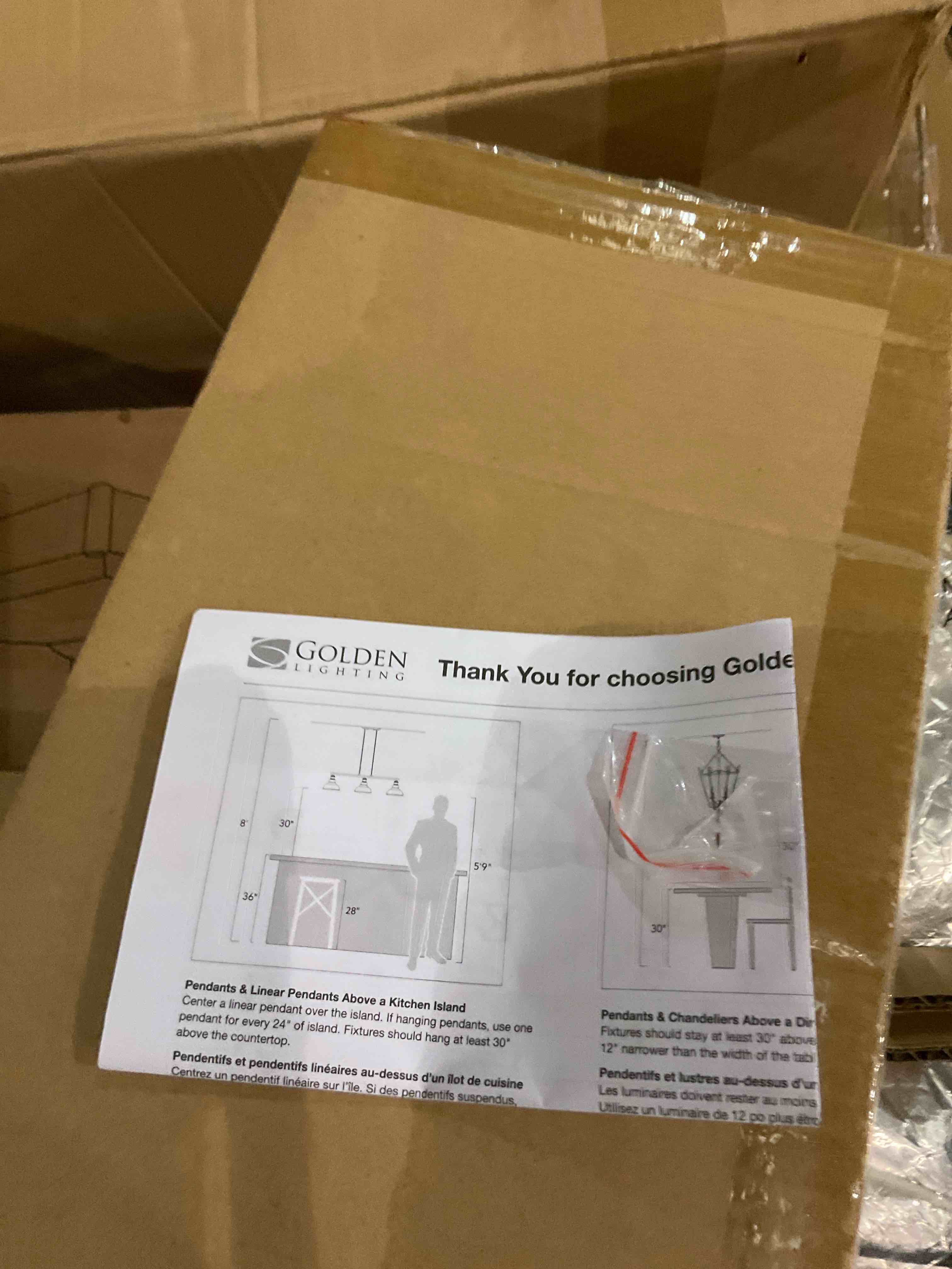 lights over island/ pendant 