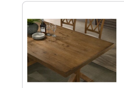 Enna Morden Farmhouse wood Trestle