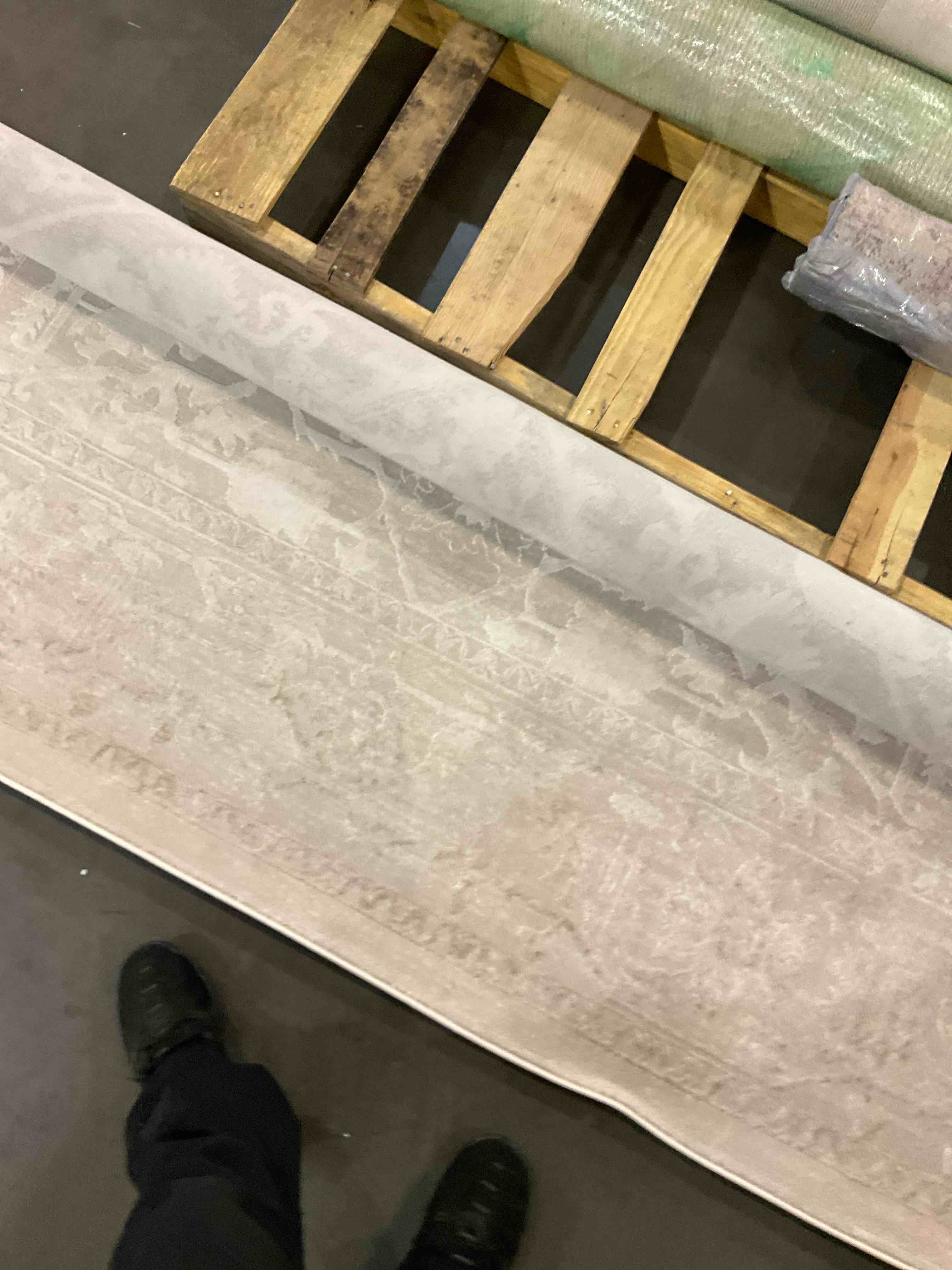 Calidia Oriental Cream/Ivory Area Rug