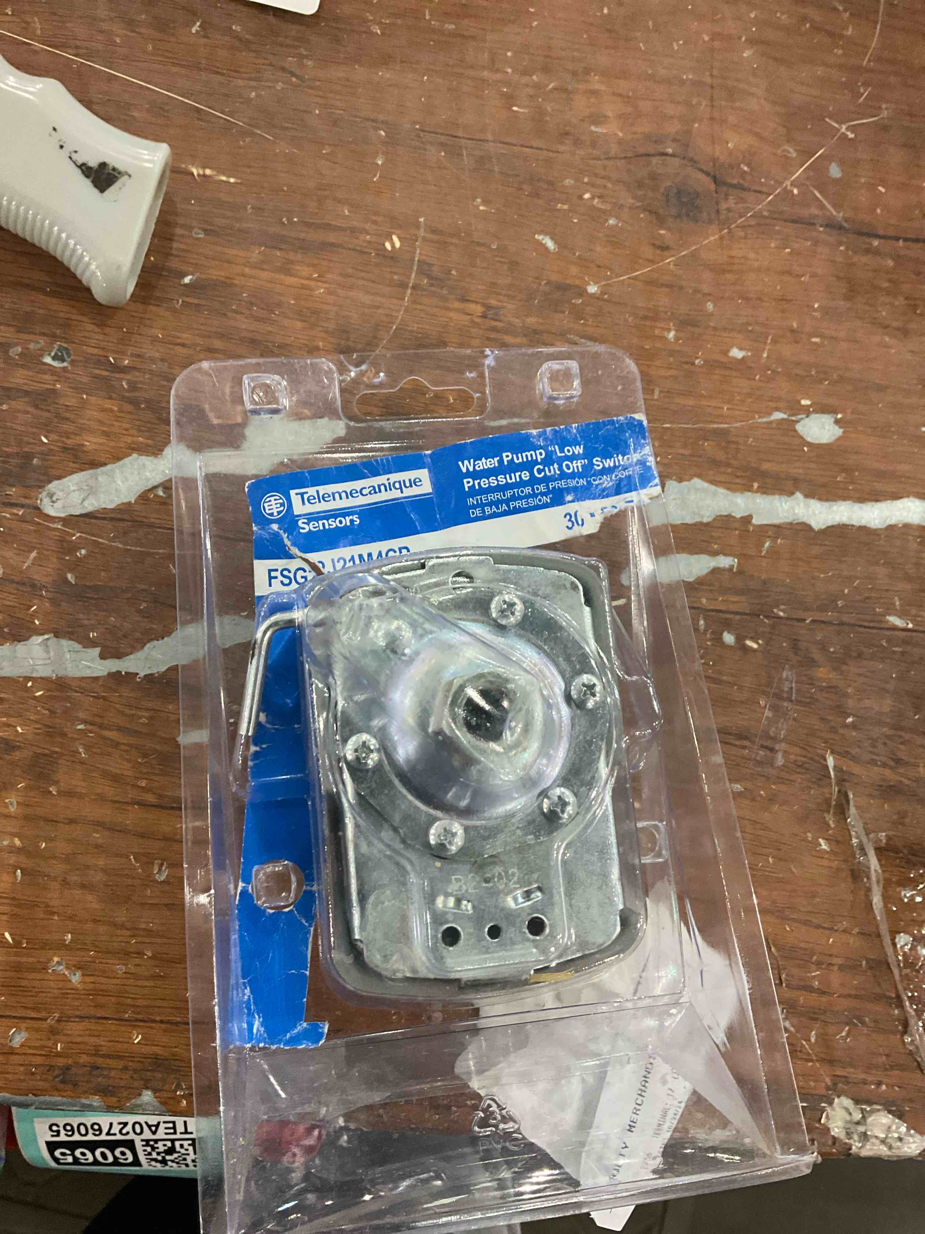 Water Pump "Low Pressure Cut Off" Switch 