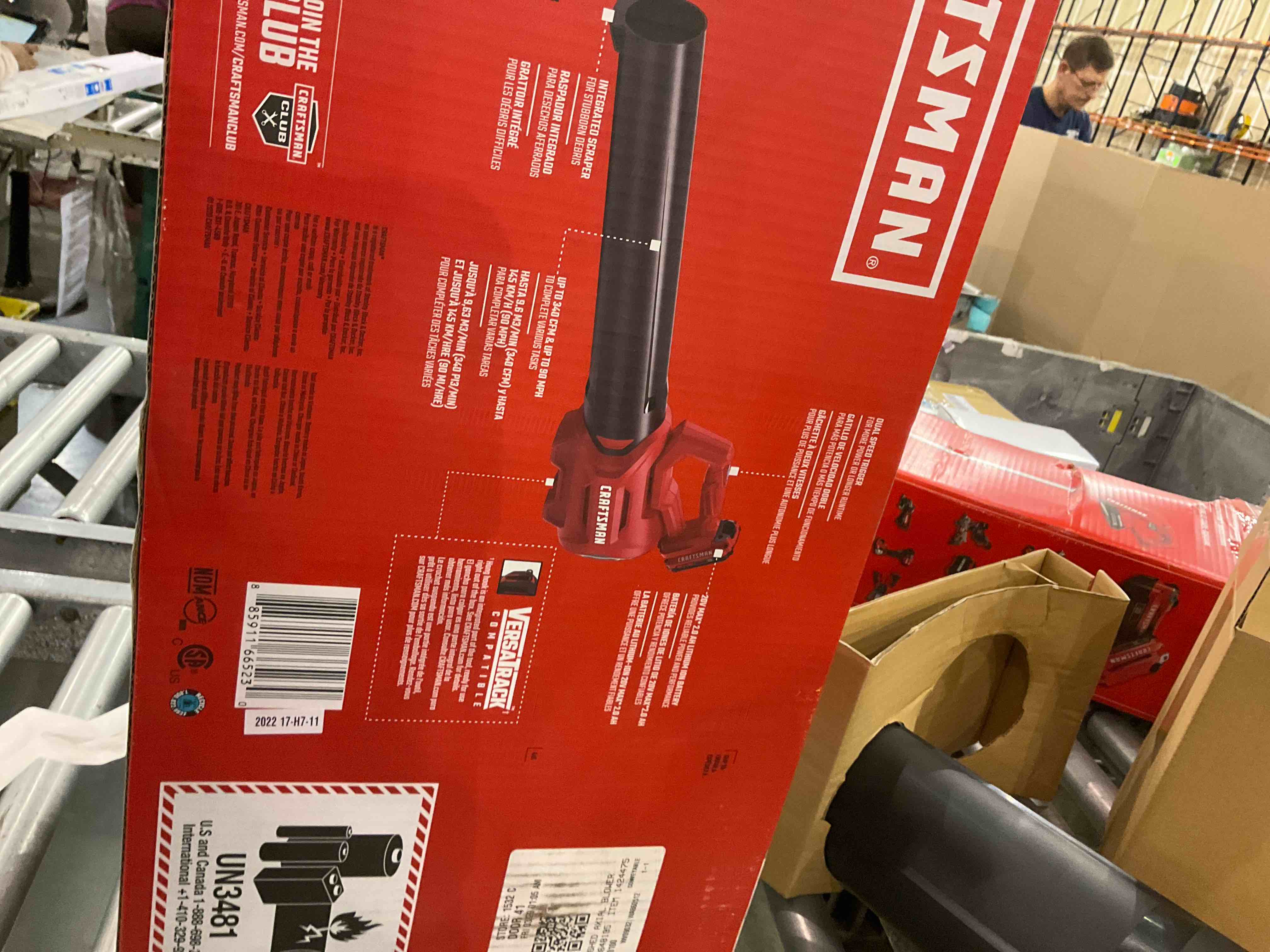 CRAFTSMAN 20V MAX* Axial Leaf Blower Kit (CMCBL700D1)