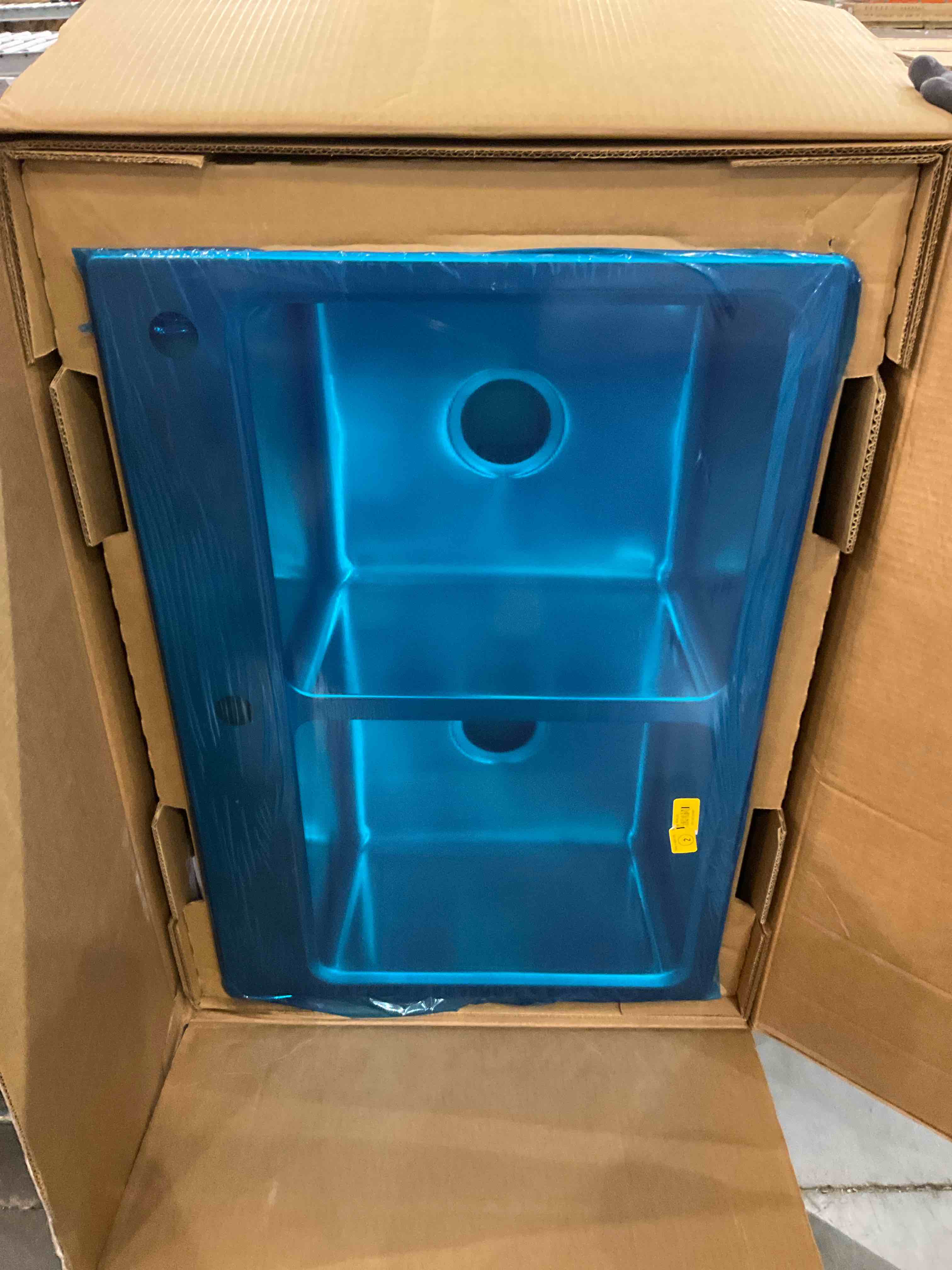 Kohler prologue stainless sink 2 holes