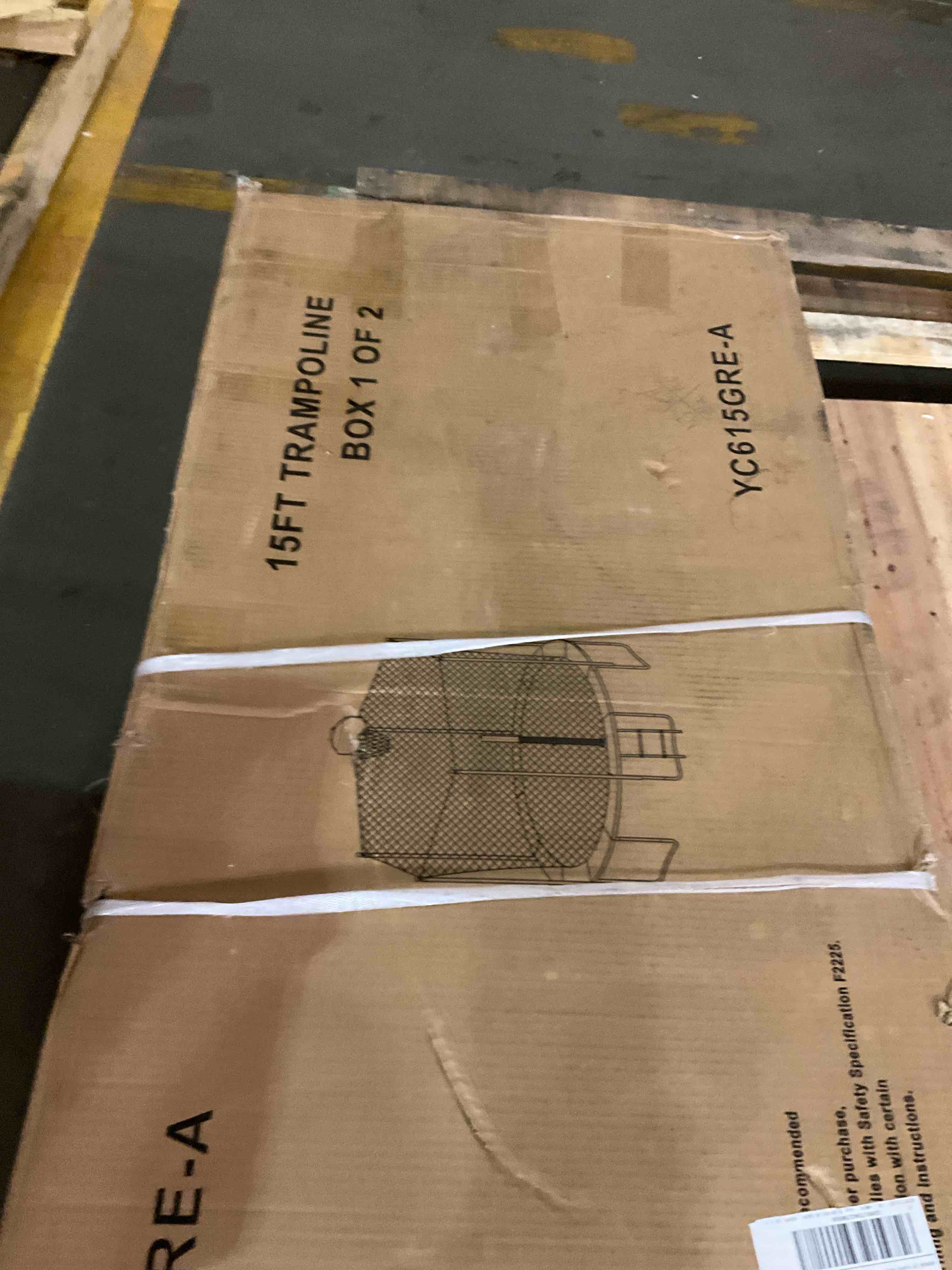 15ft (partial) Trampoline