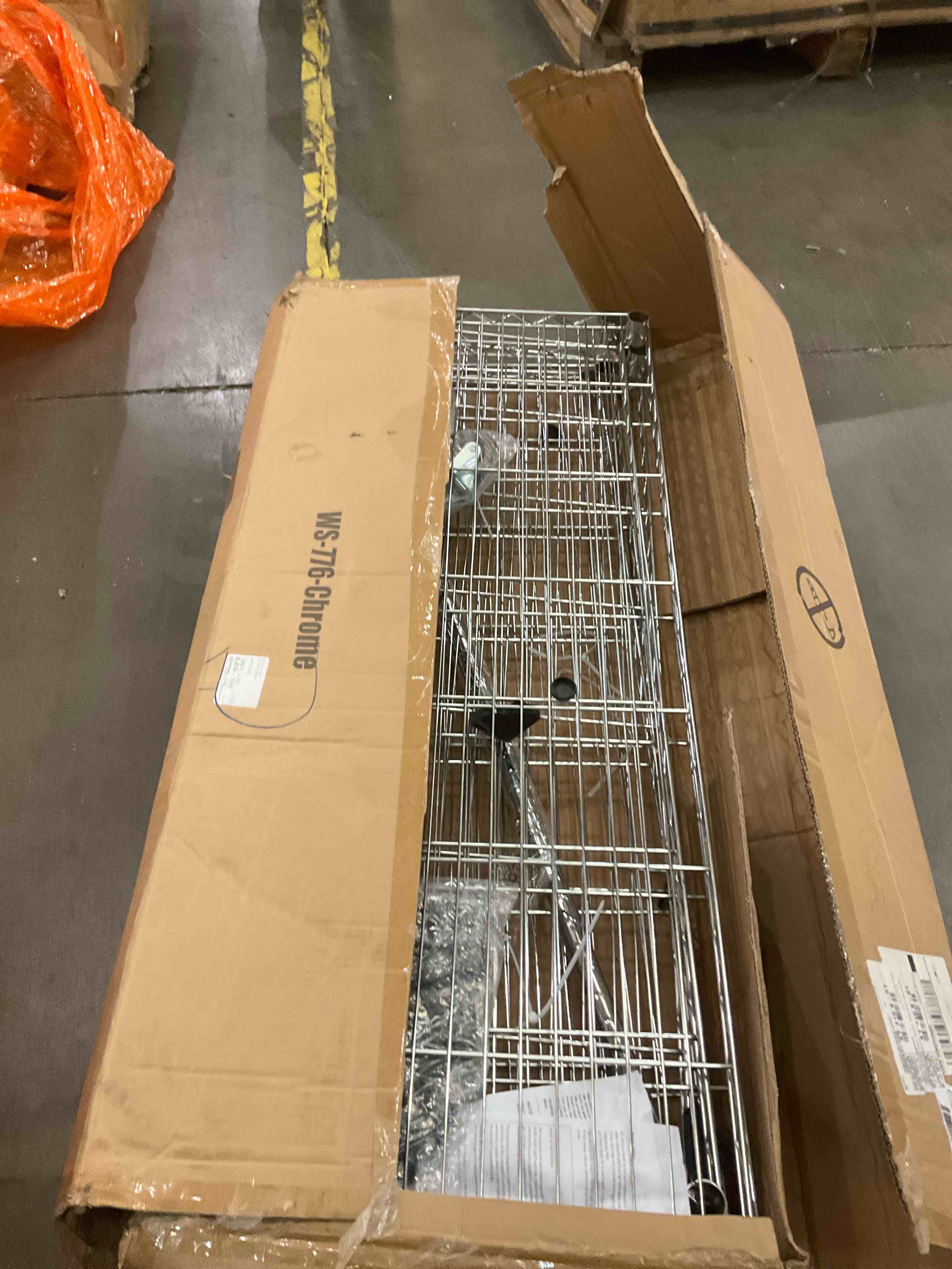 6 tier wire shelving rack