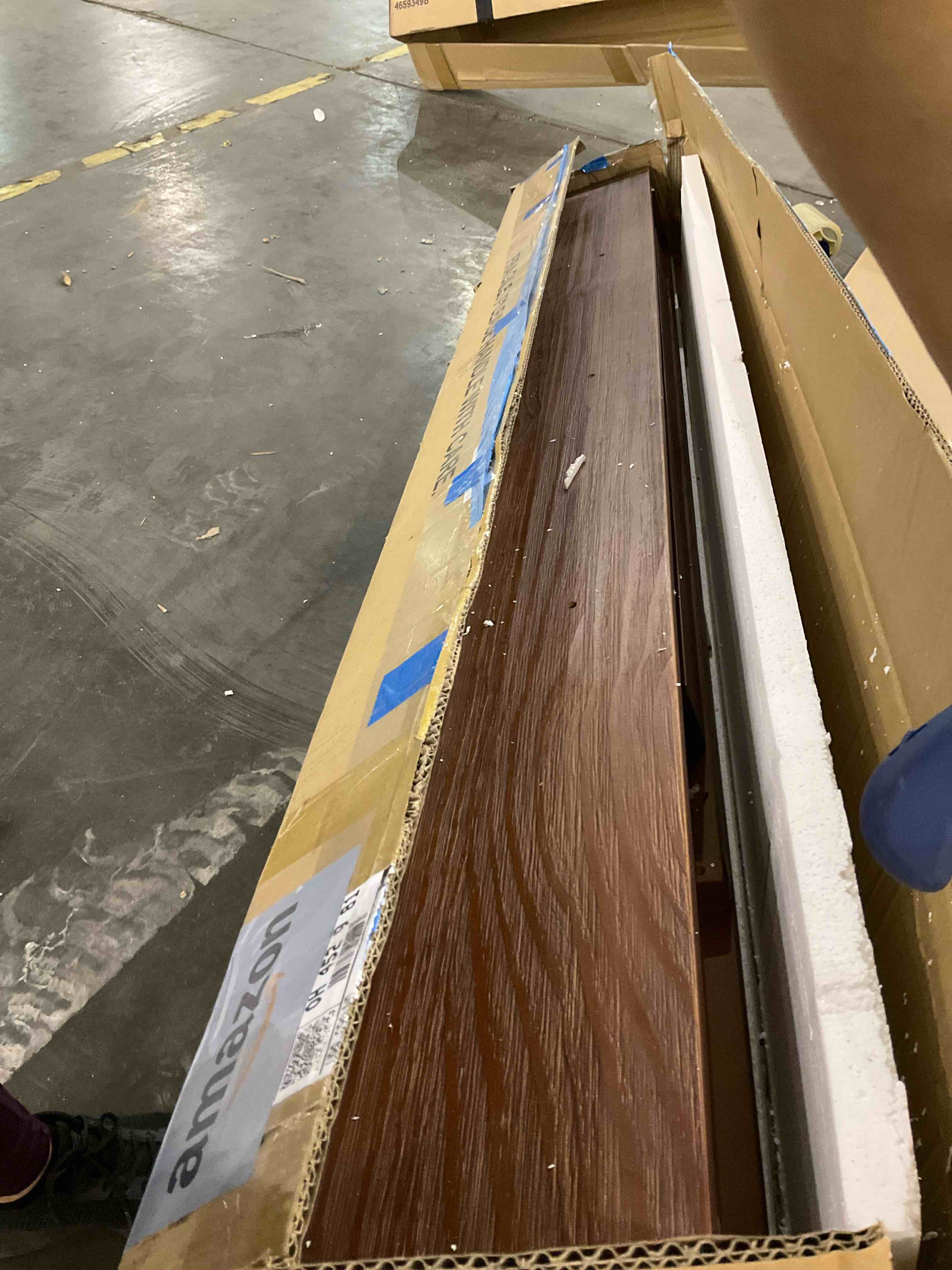 72 inch fireplace mantel-mahogany