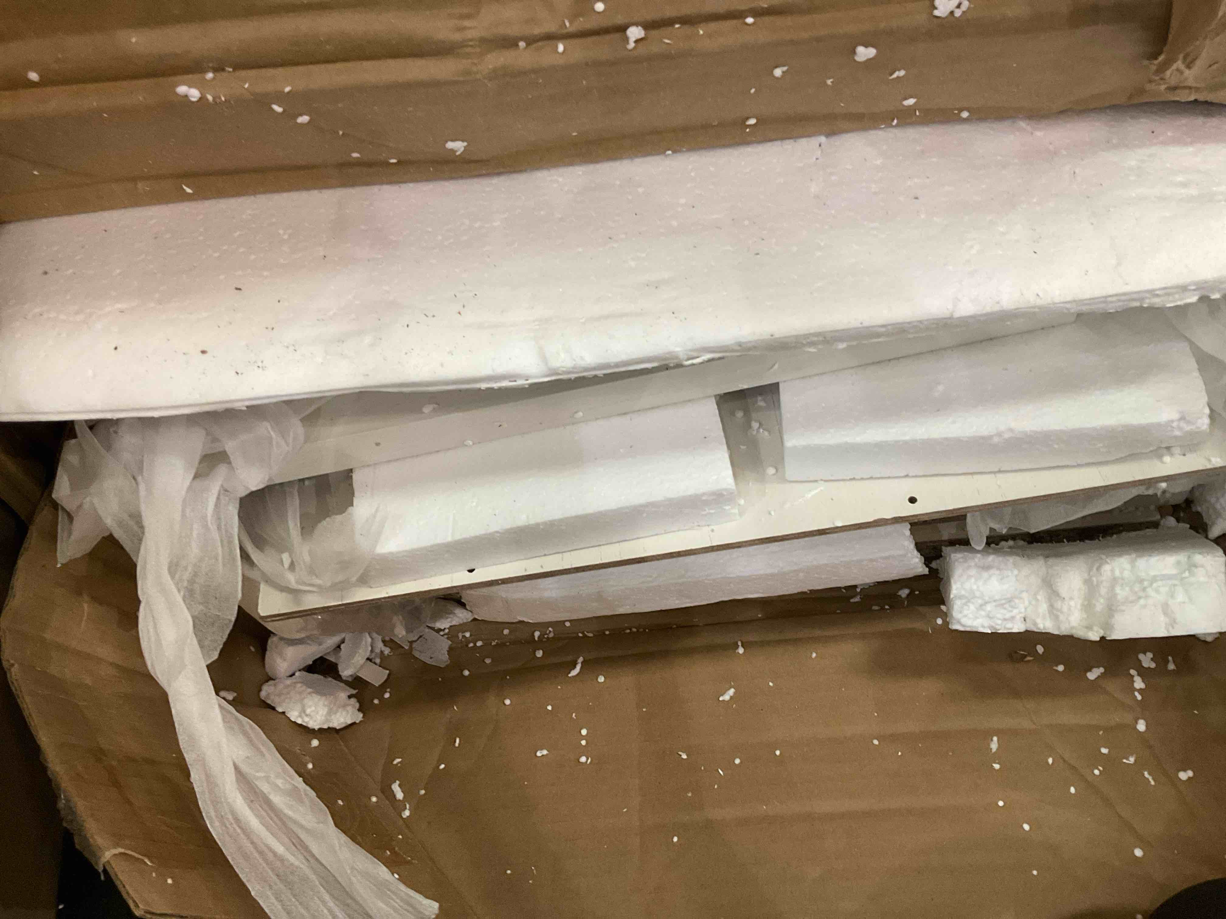 vimitty 72" Tall Farmhouse Kitchen Pantry with Sliding Barn Door, Large