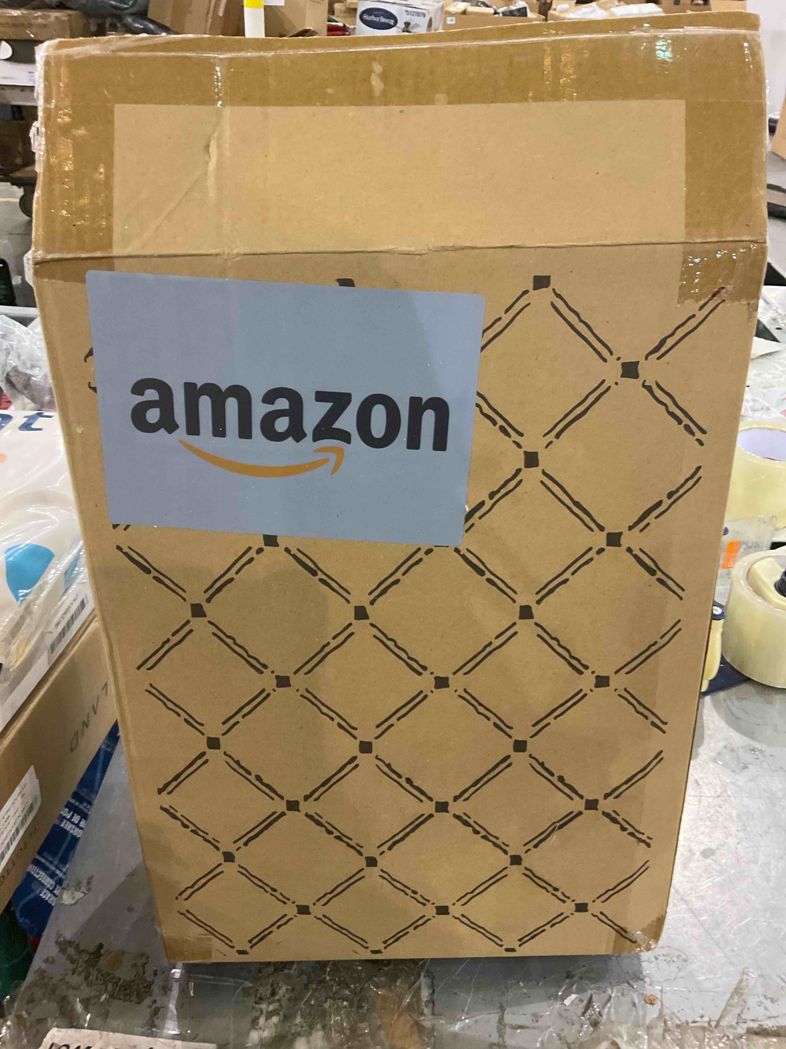 Condition photo showing Good Condition for Anluoer King Size Bed in a Bag 7 Pieces, Black Comforter Set with Comforter and Sheets, All Season Bedding Sets with 1 Comforter, 2 Pillow Shams, 2 Pillowcases, 1 Flat Sheet, 1 Fitted Sheet