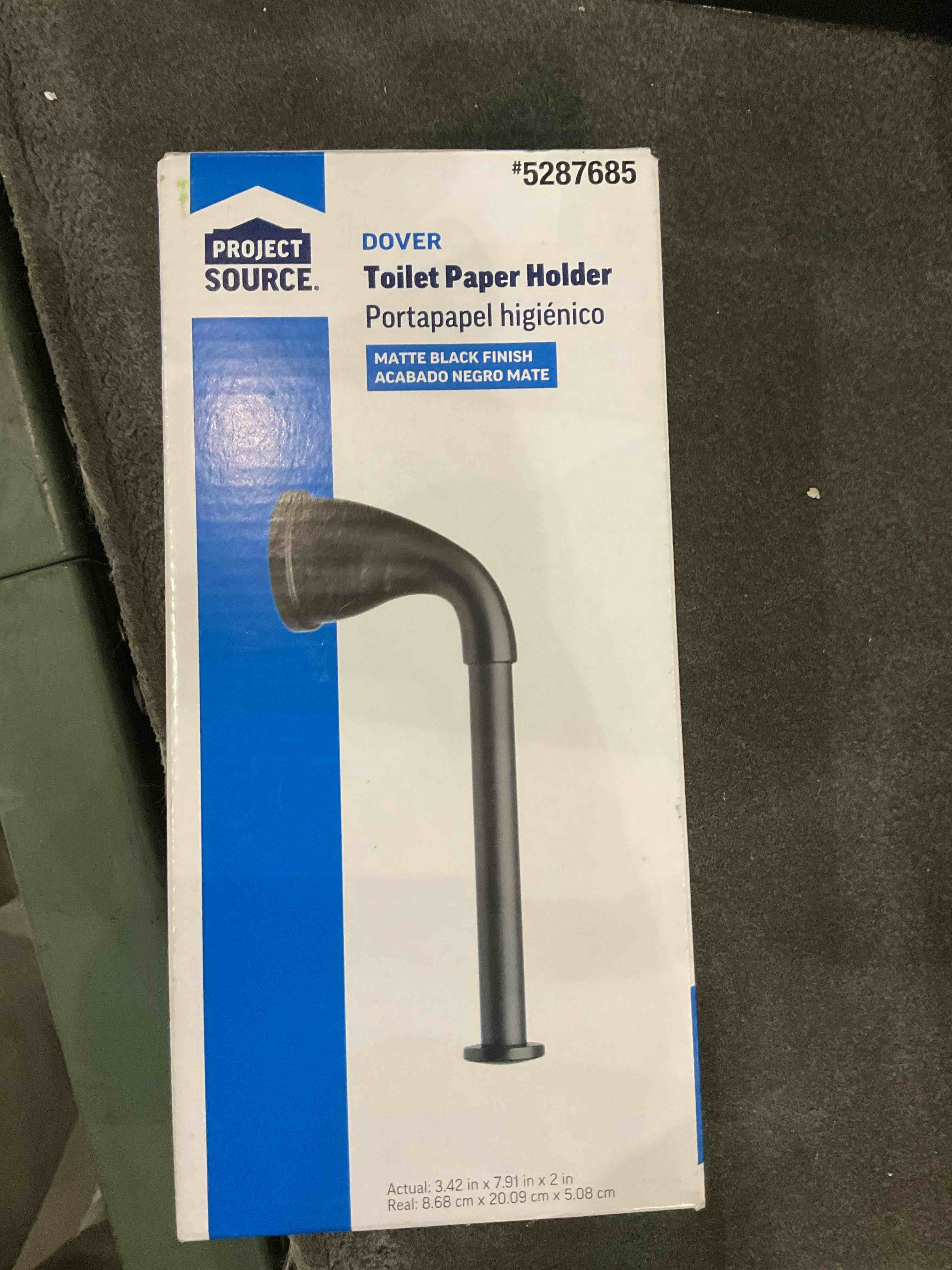 Condition photo showing As Is for toilet paper holder 